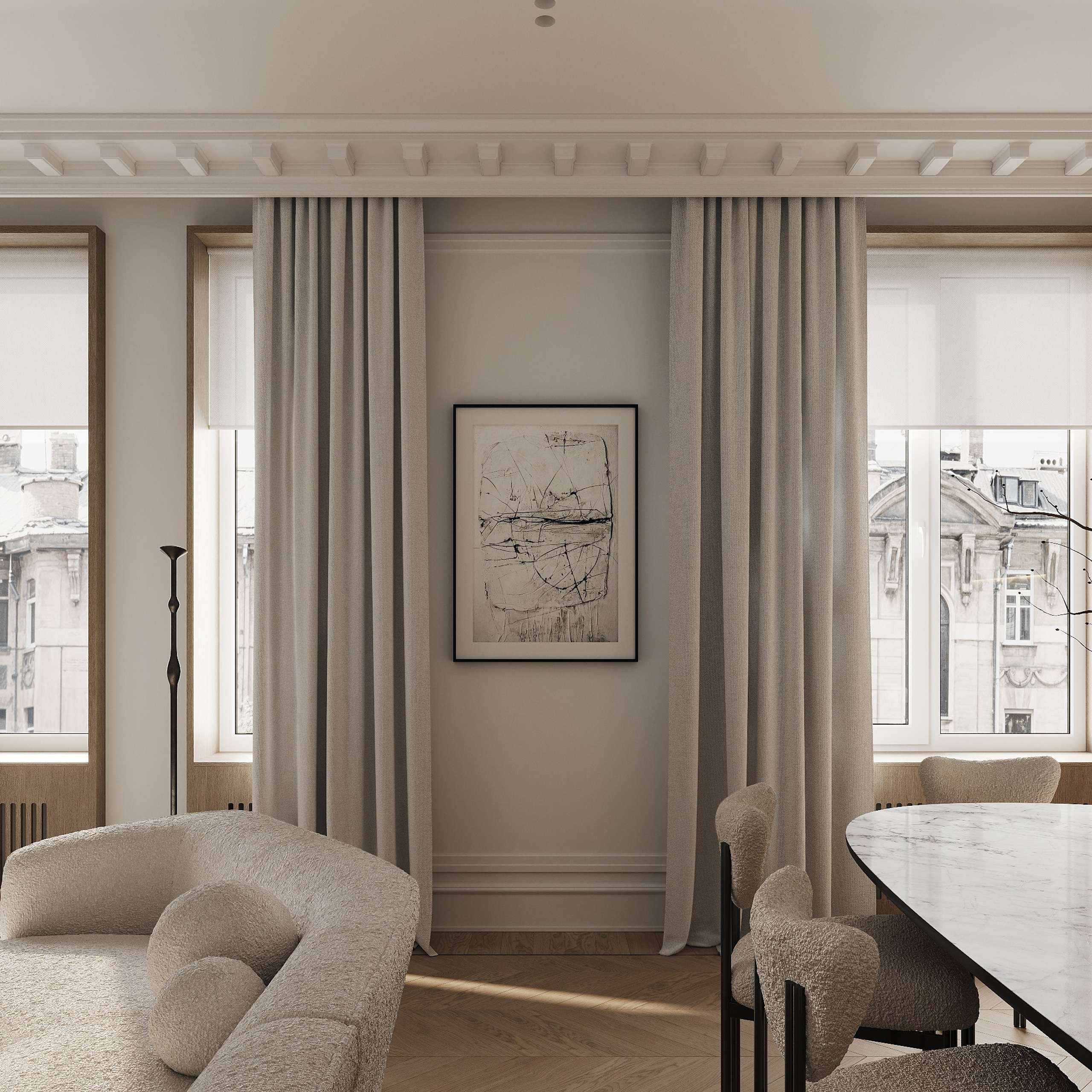 Остоженка. Ans.render. Студия архитектурной визуализации