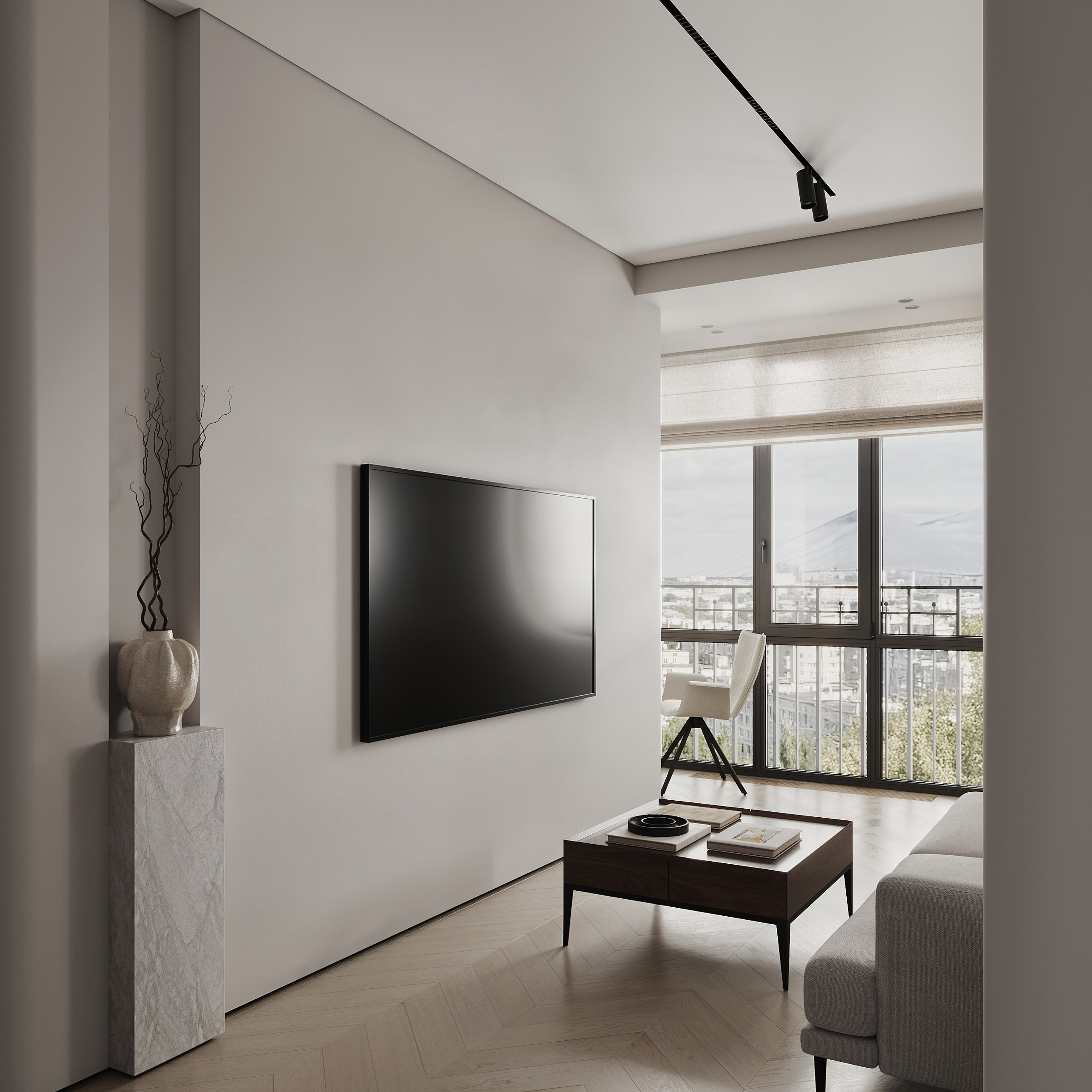 Большая семерка. Ans.render. Architectural visualisation studio