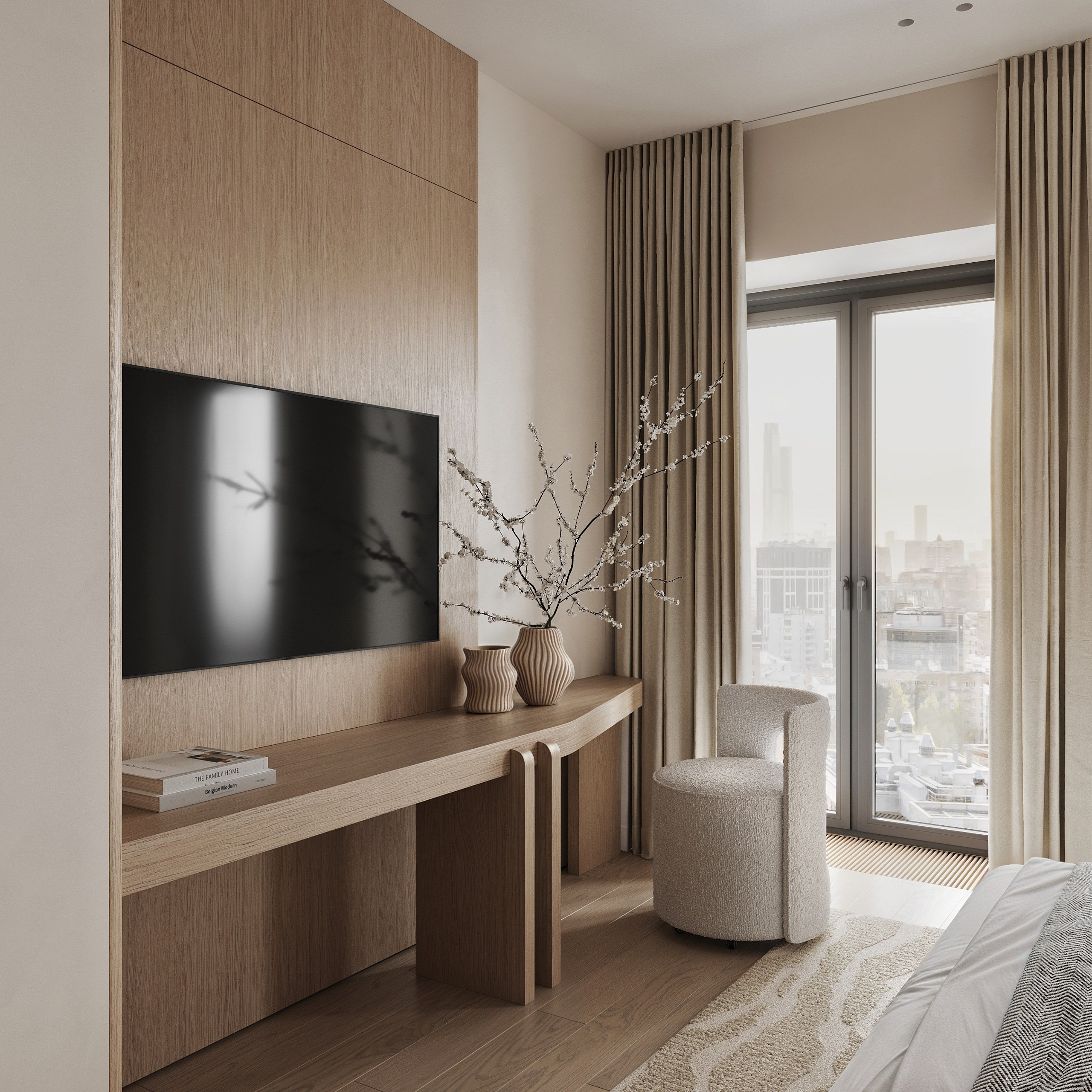 Sky View. Анс.рендер. Студия архитектурной визуализации