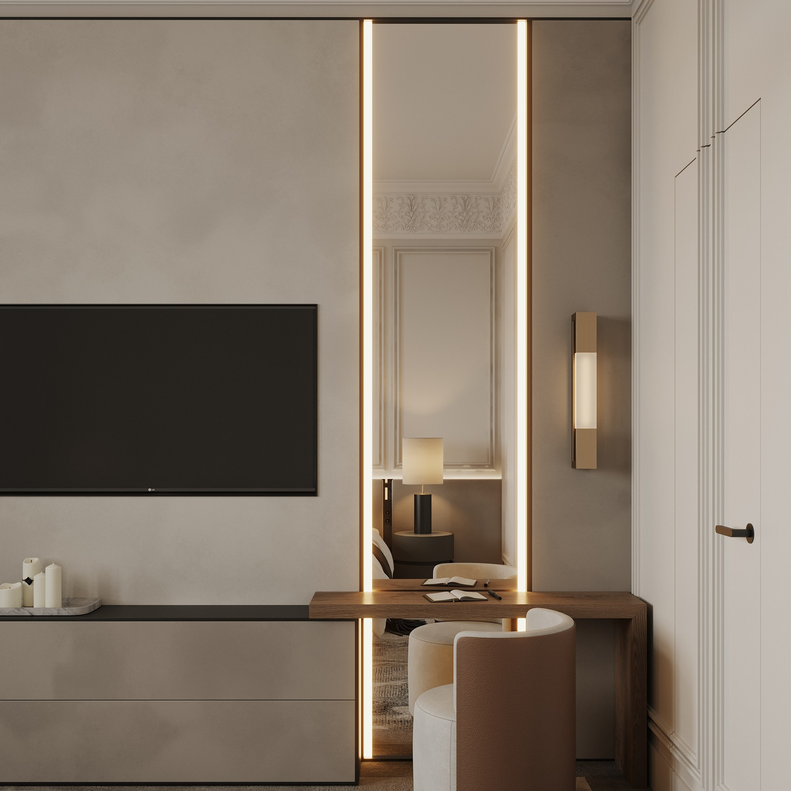 Отель Пекин. Ans.render. Студия архитектурной визуализации