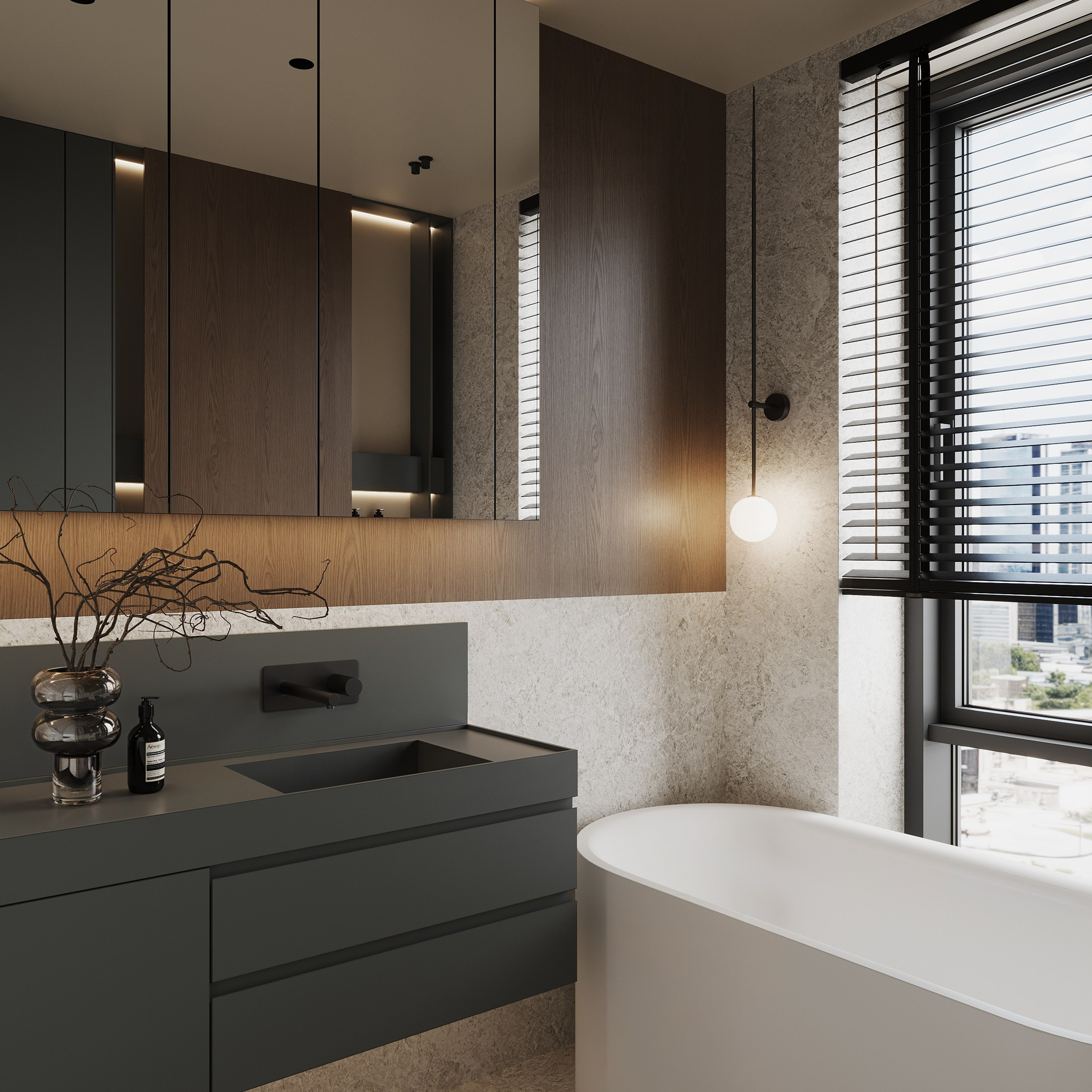 Примавера. Ans.render. Architectural visualisation studio