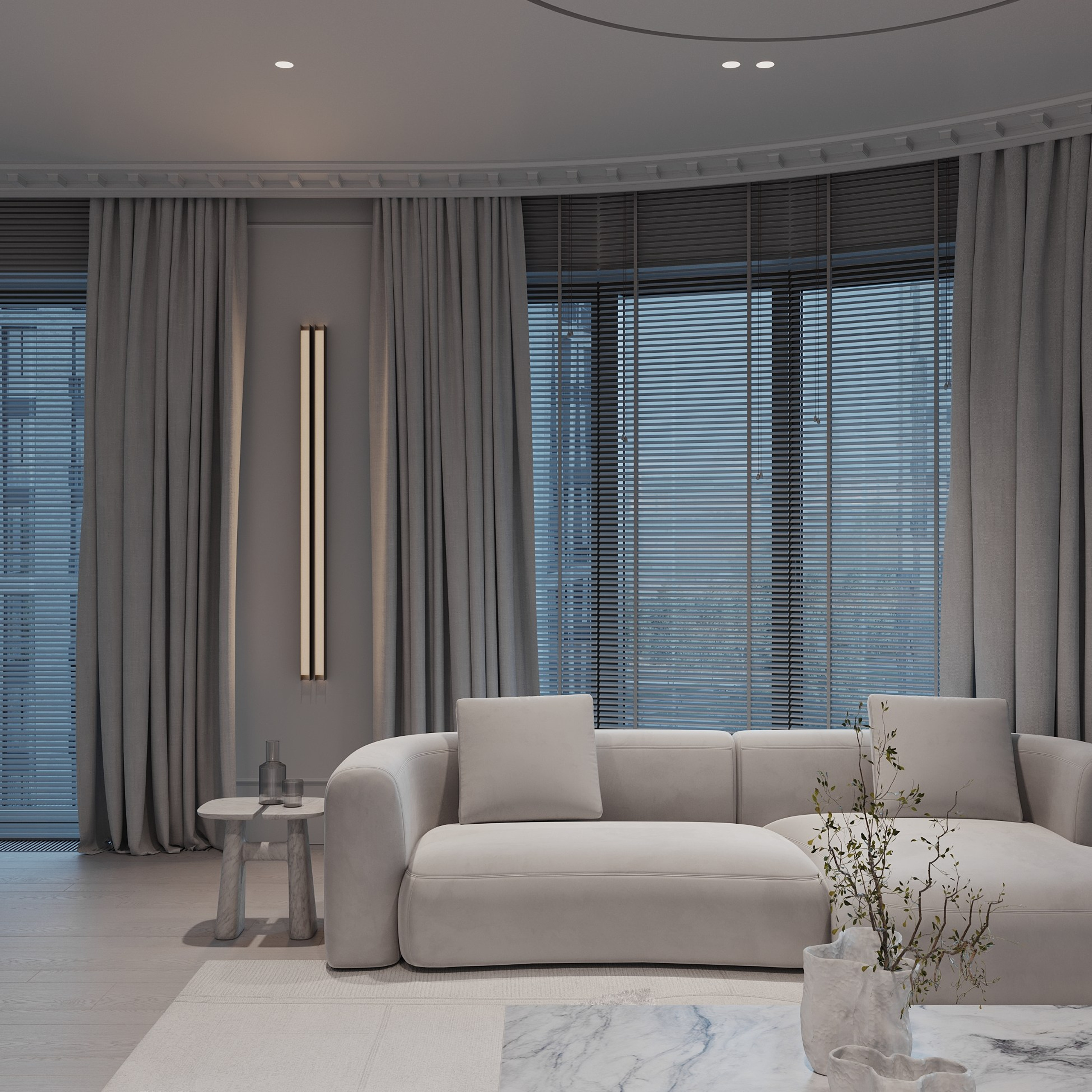 Садовые кварталы QR. Ans.render. Студия архитектурной визуализации