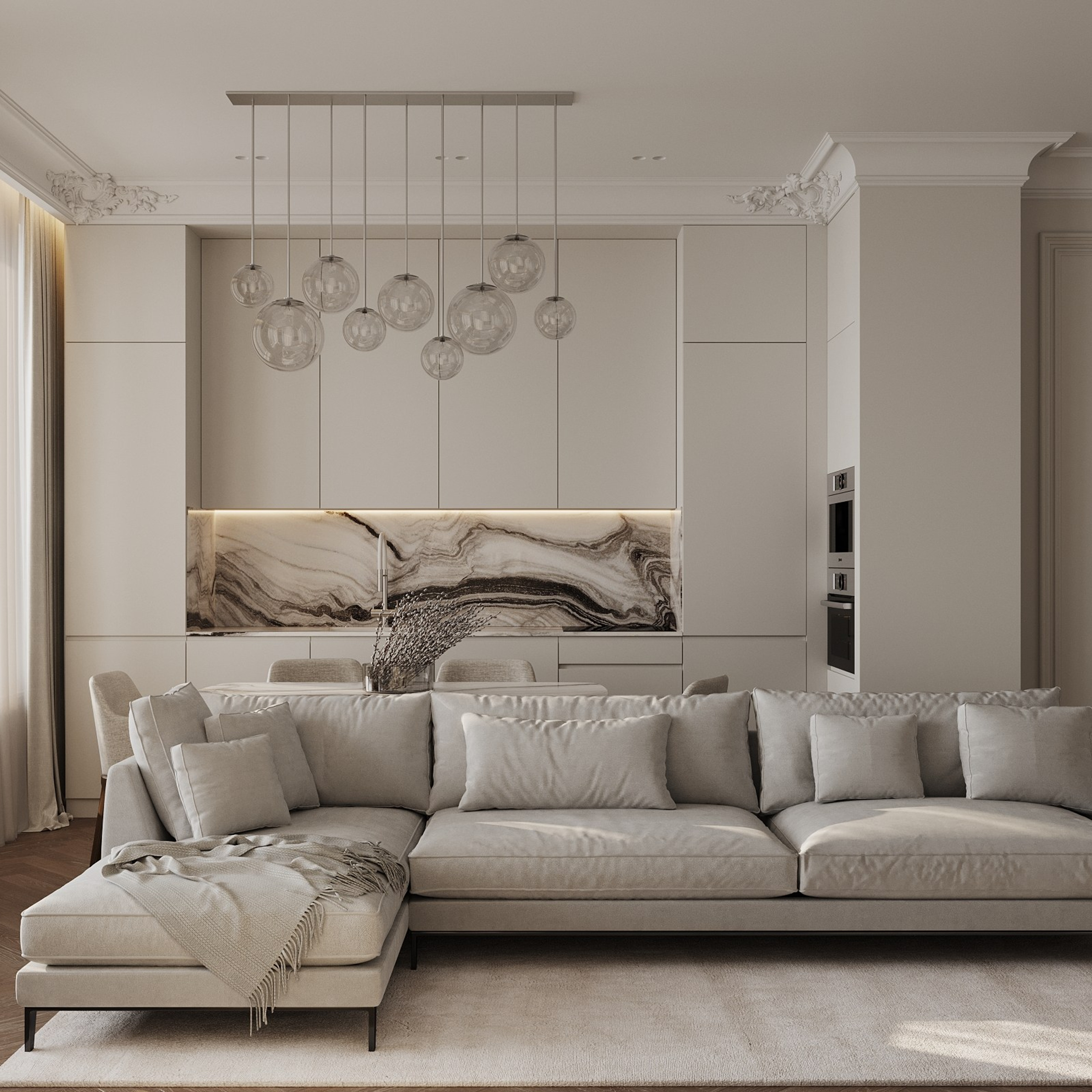 Nagatino. Ans.render. Студия архитектурной визуализации