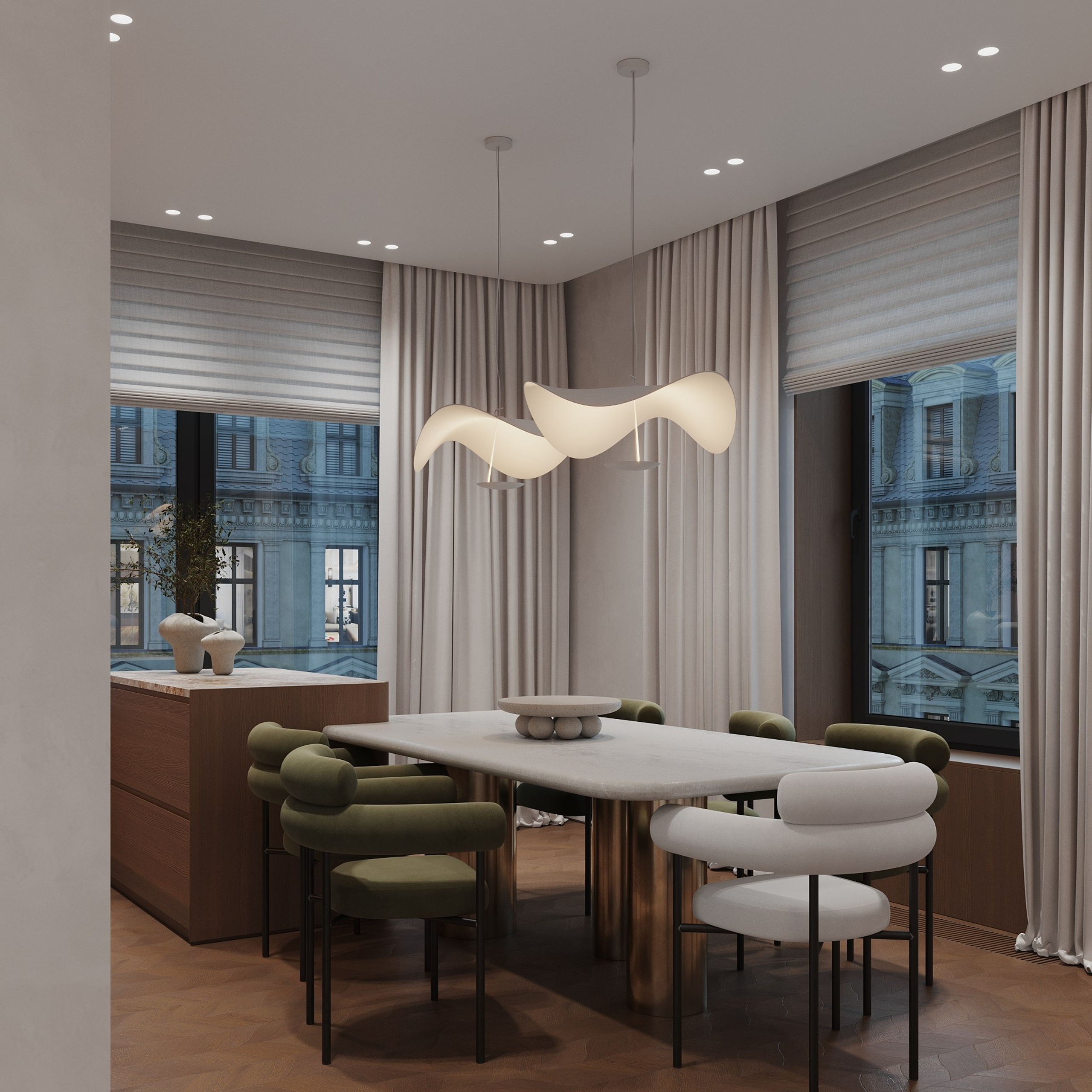 Московский СПБ. Ans.render. Студия архитектурной визуализации