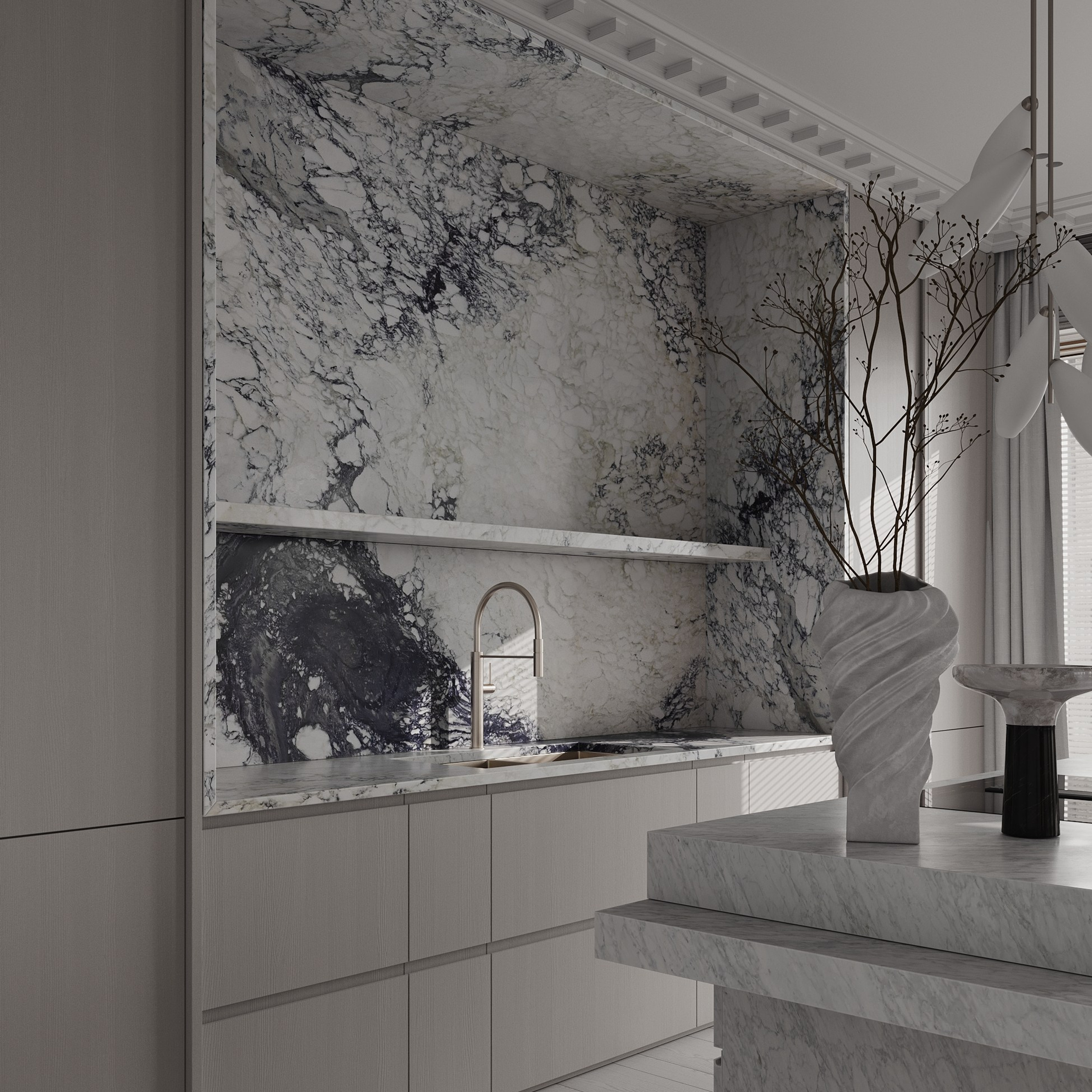 Садовые кварталы QR. Ans.render. Студия архитектурной визуализации