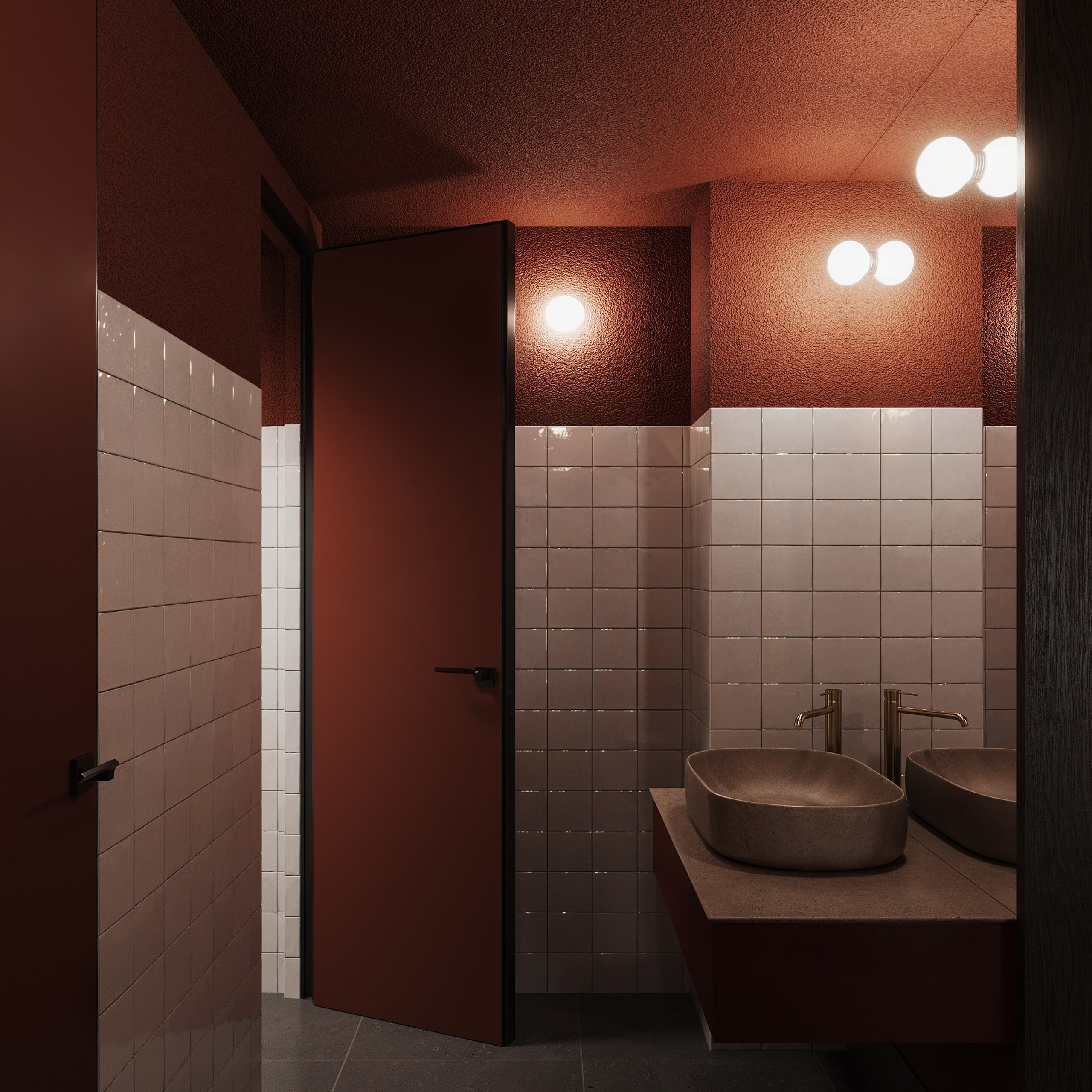 Ресторан Качуко. Ans.render. Студия архитектурной визуализации