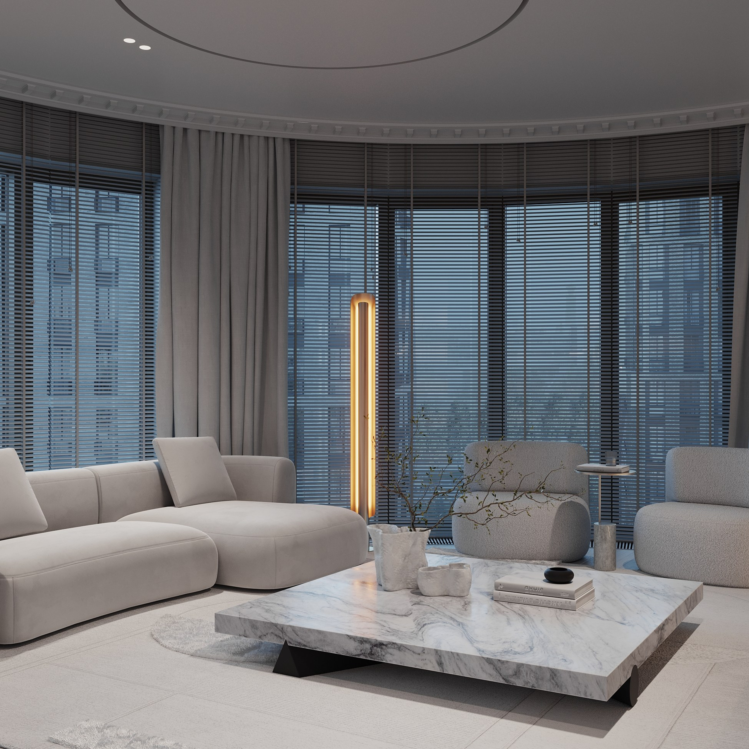 Садовые кварталы QR. Ans.render. Студия архитектурной визуализации