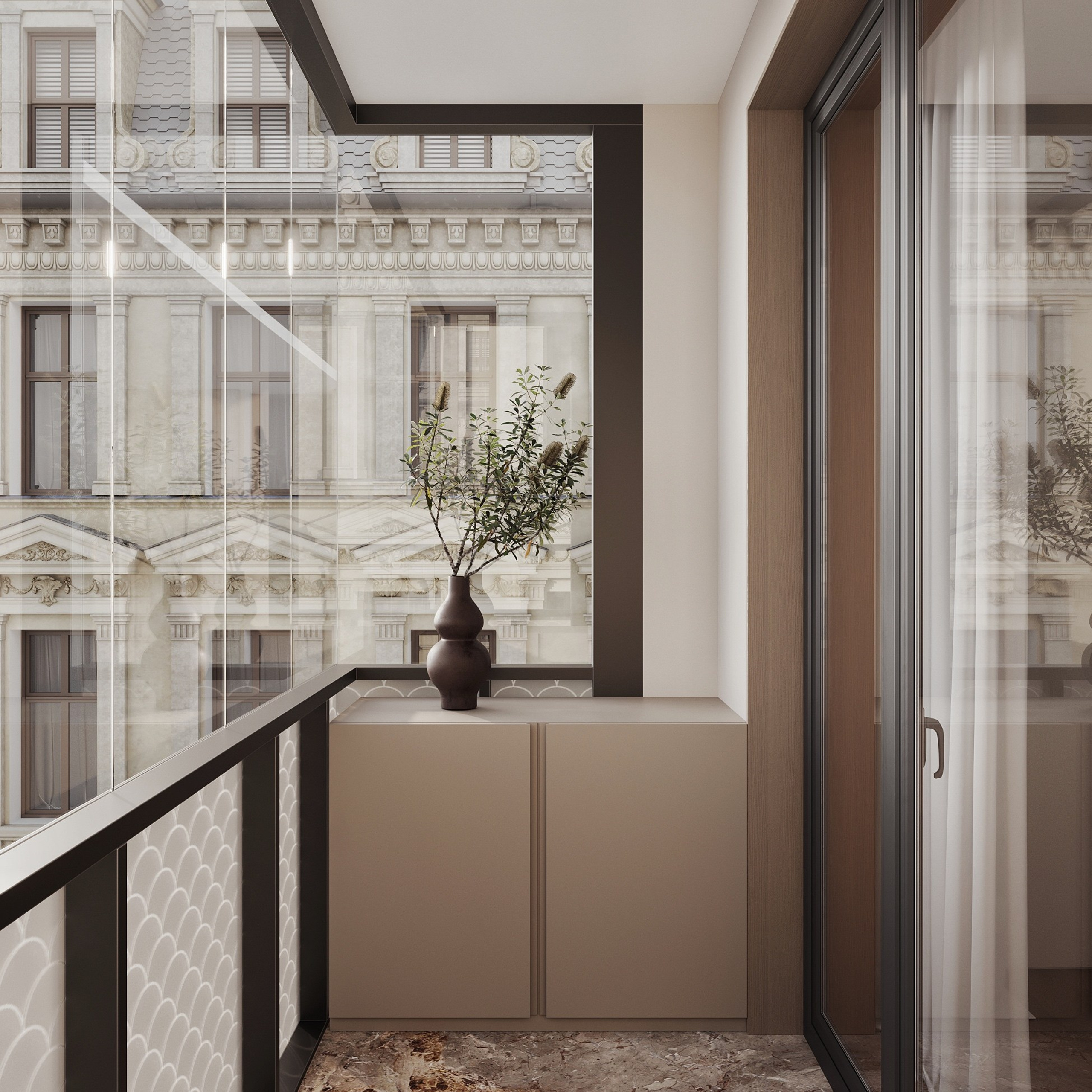 Московский СПБ. Ans.render. Студия архитектурной визуализации