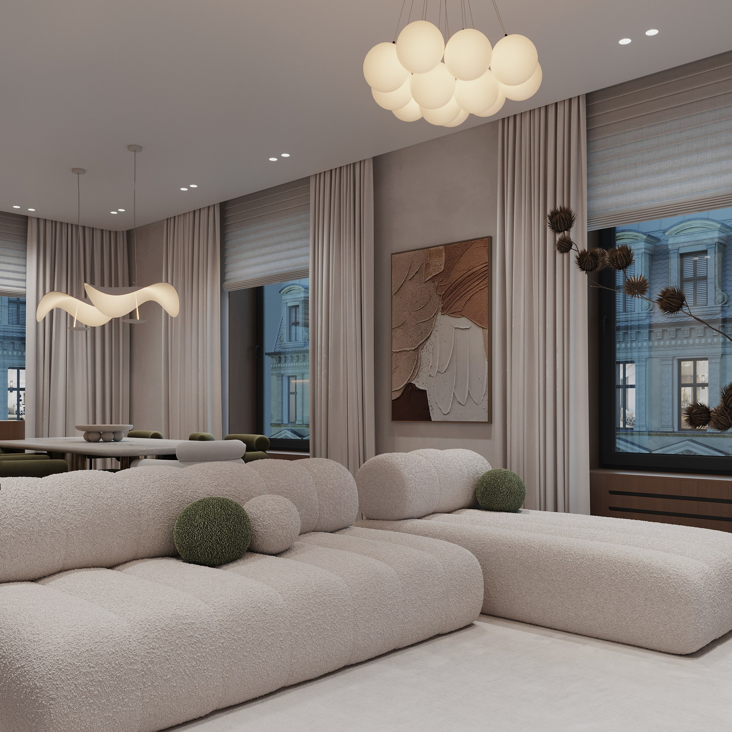 Московский СПБ. Ans.render. Студия архитектурной визуализации