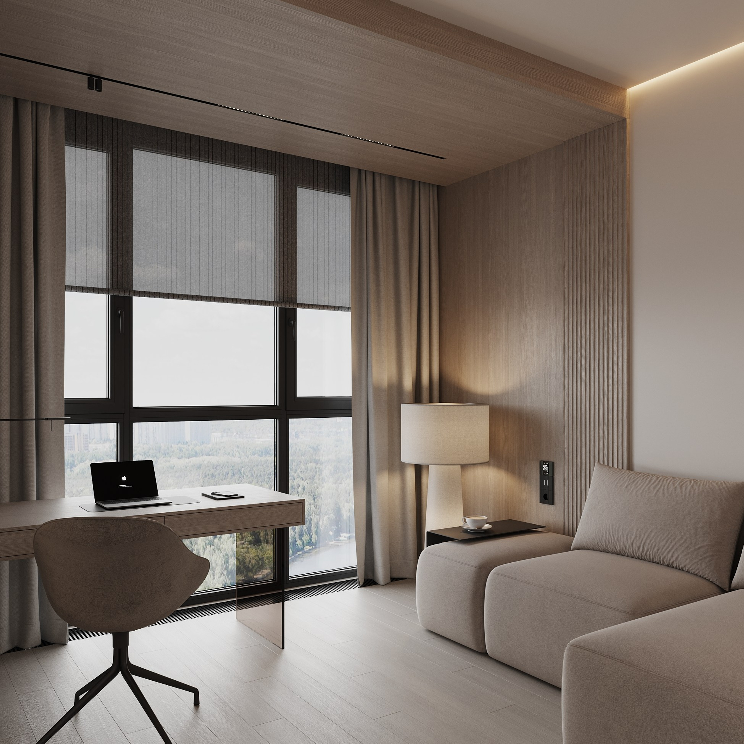 River Sky. Ans.render. Студия архитектурной визуализации