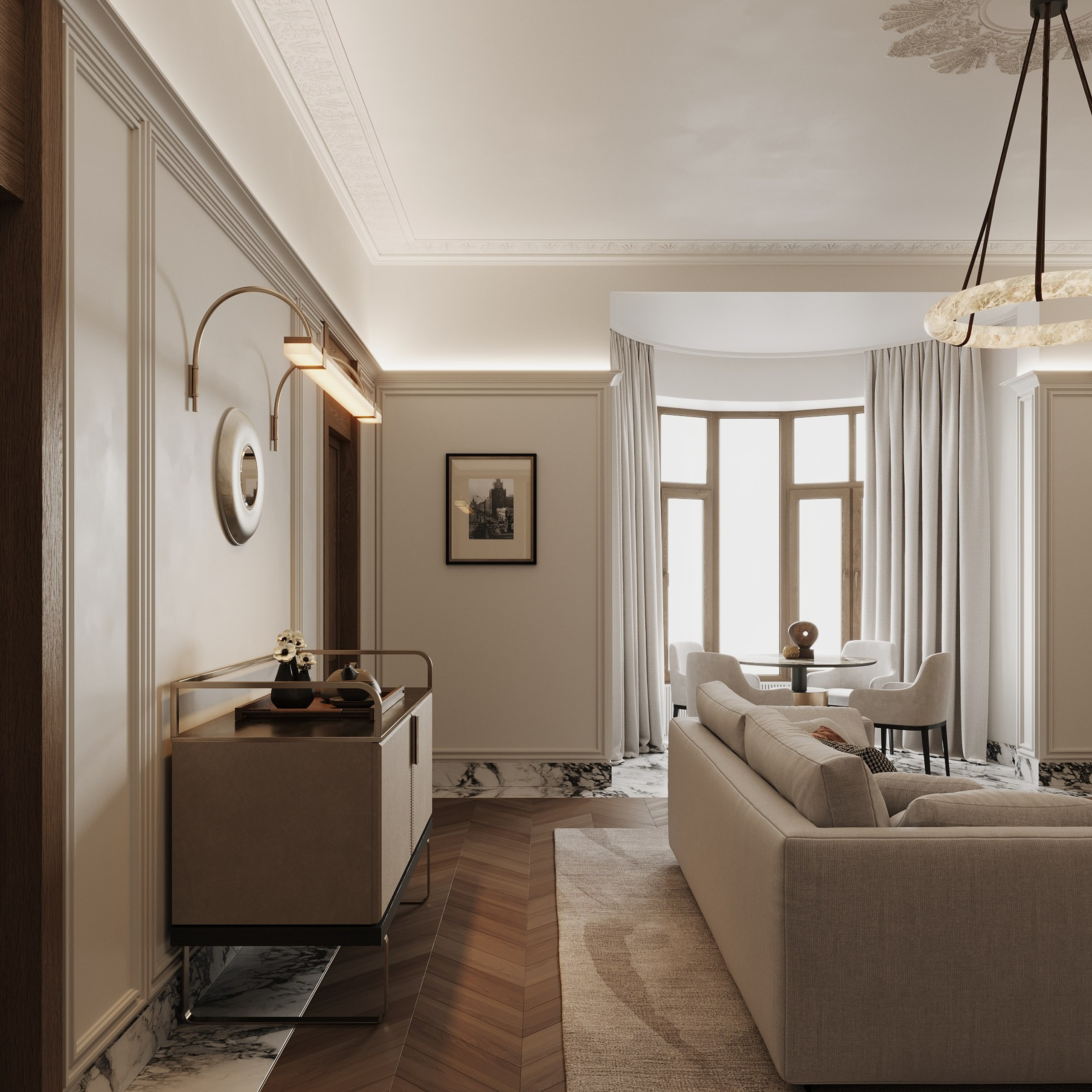 Отель Пекин. Ans.render. Студия архитектурной визуализации