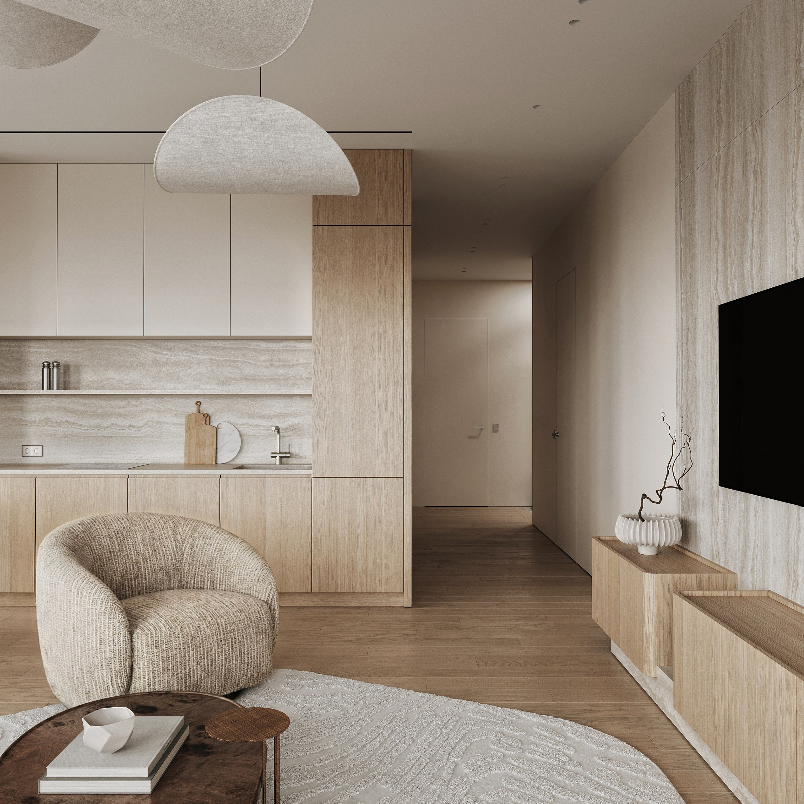 Sky View. Анс.рендер. Студия архитектурной визуализации