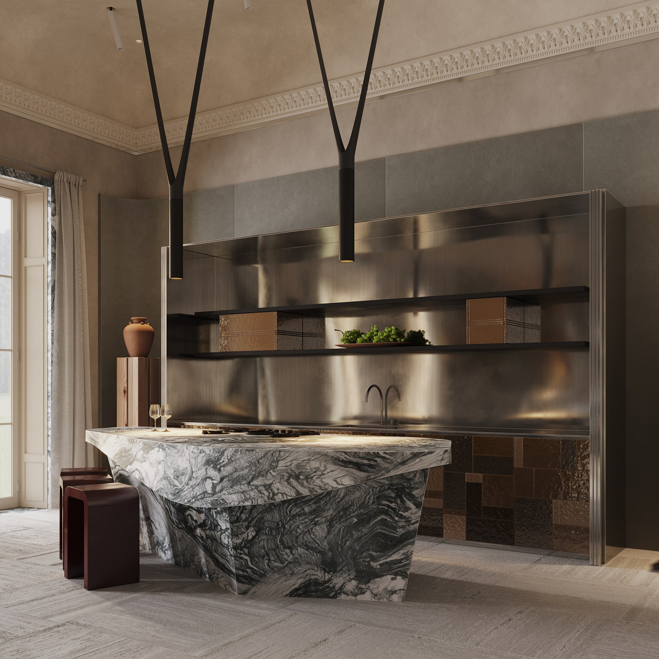 Villa Milano. Ans.render. Студия архитектурной визуализации