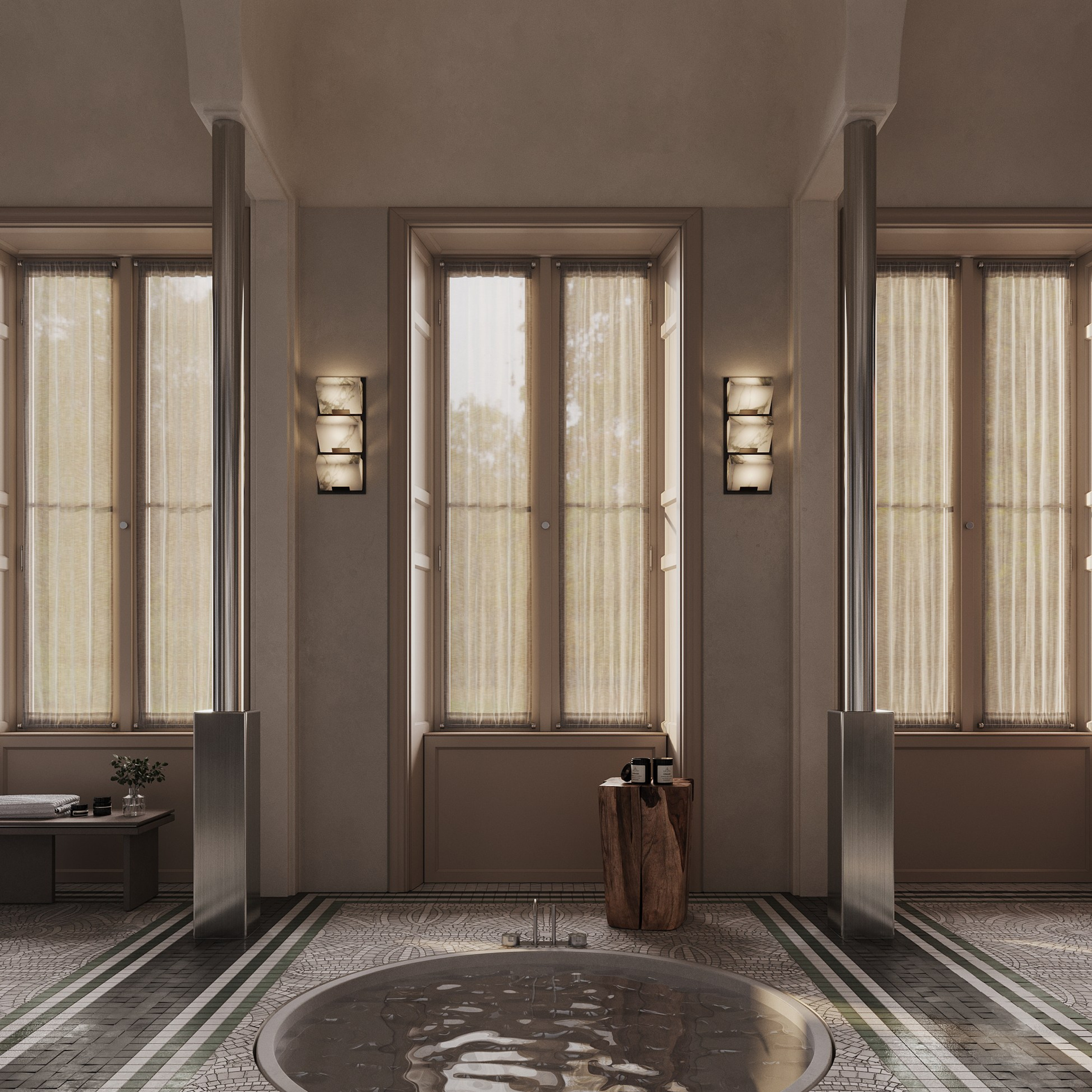 Villa Milano. Ans.render. Студия архитектурной визуализации