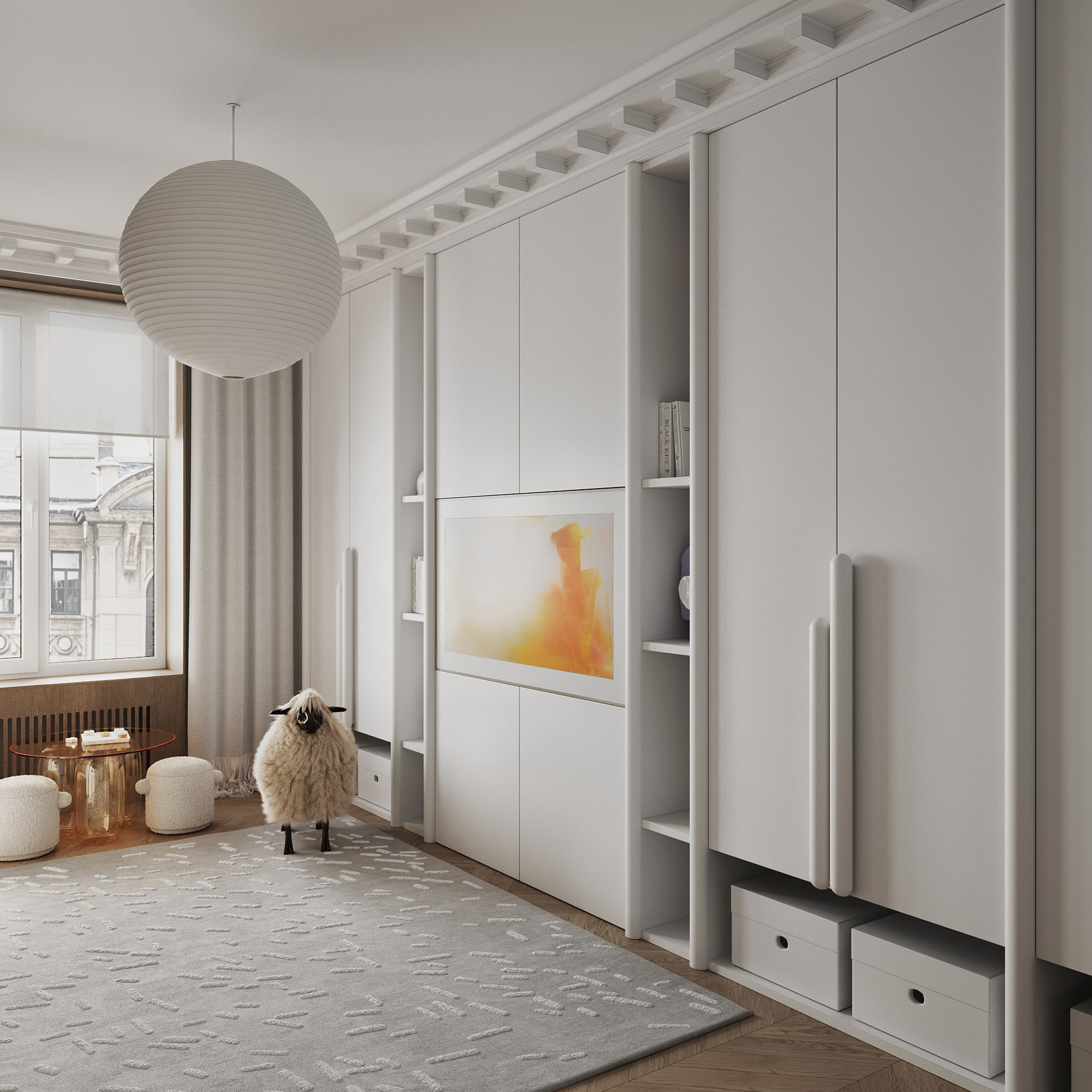 Остоженка. Ans.render. Студия архитектурной визуализации