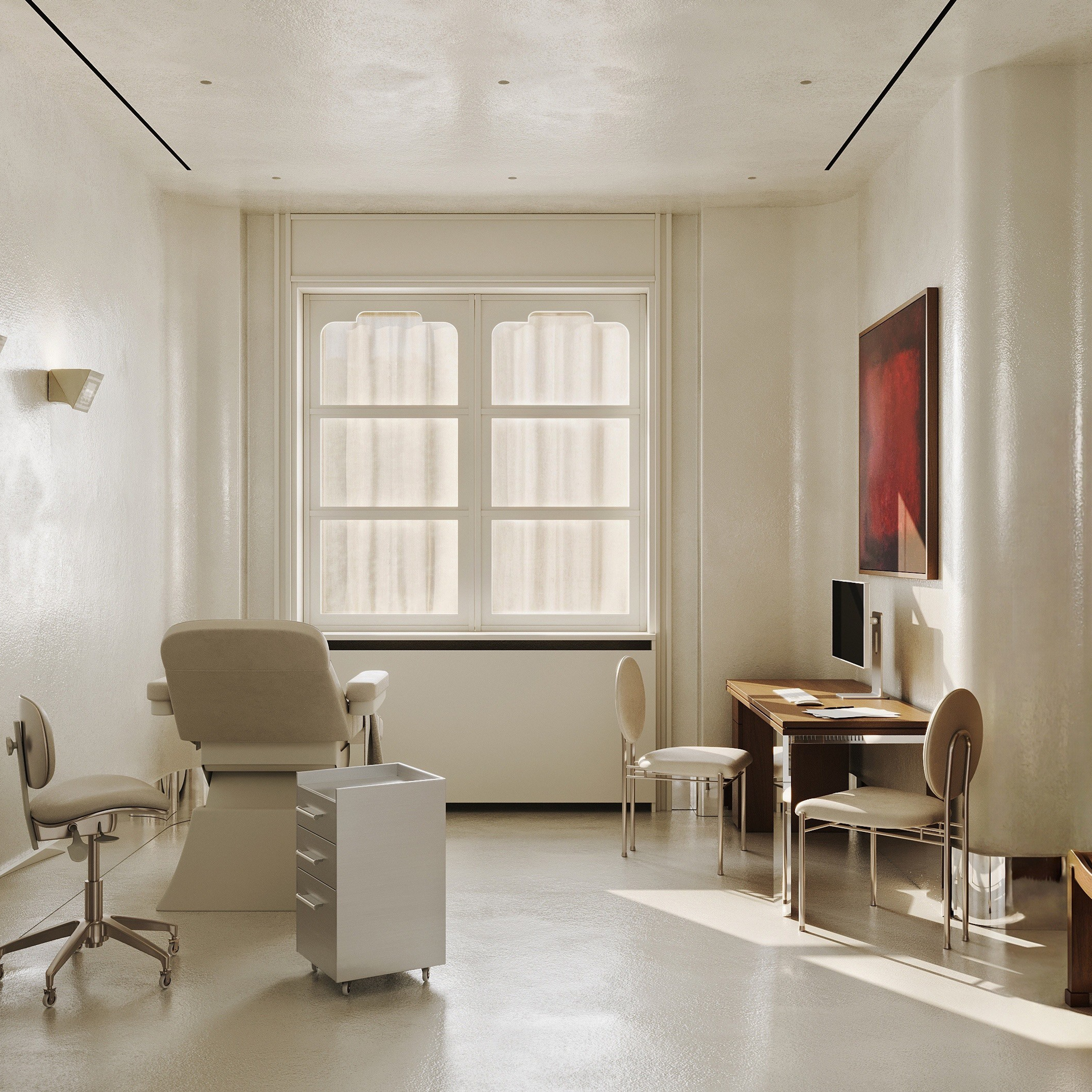 ONNA Aesthetic clinic. Анс.рендер. Студия архитектурной визуализации