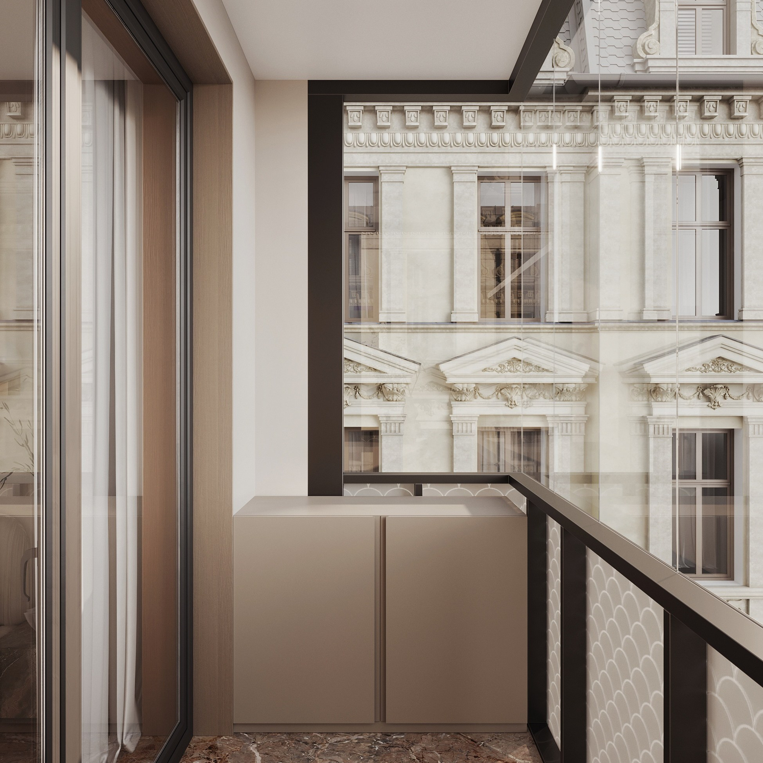 Московский СПБ. Ans.render. Студия архитектурной визуализации