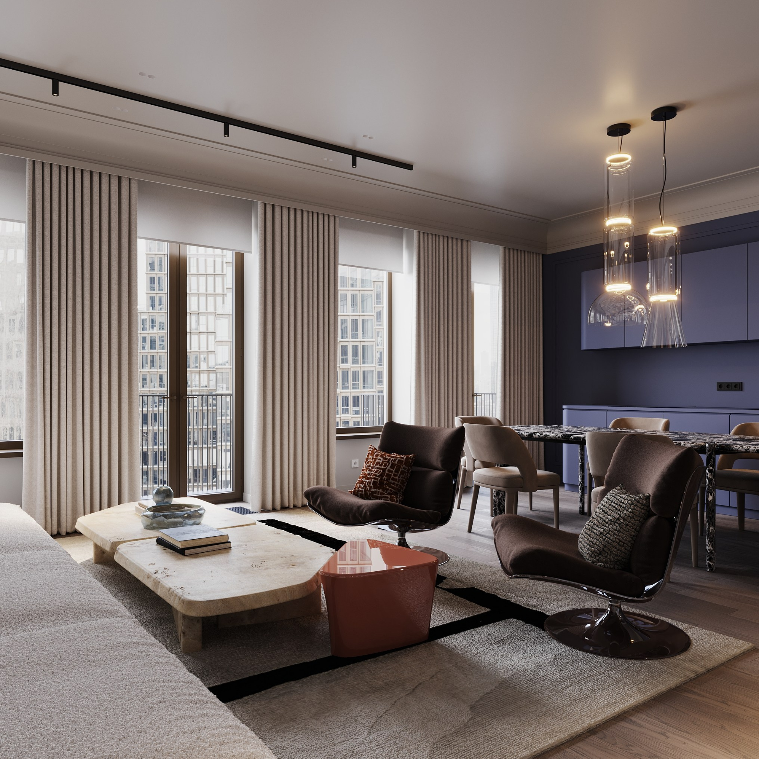 Звенигородская. Ans.render. Студия архитектурной визуализации