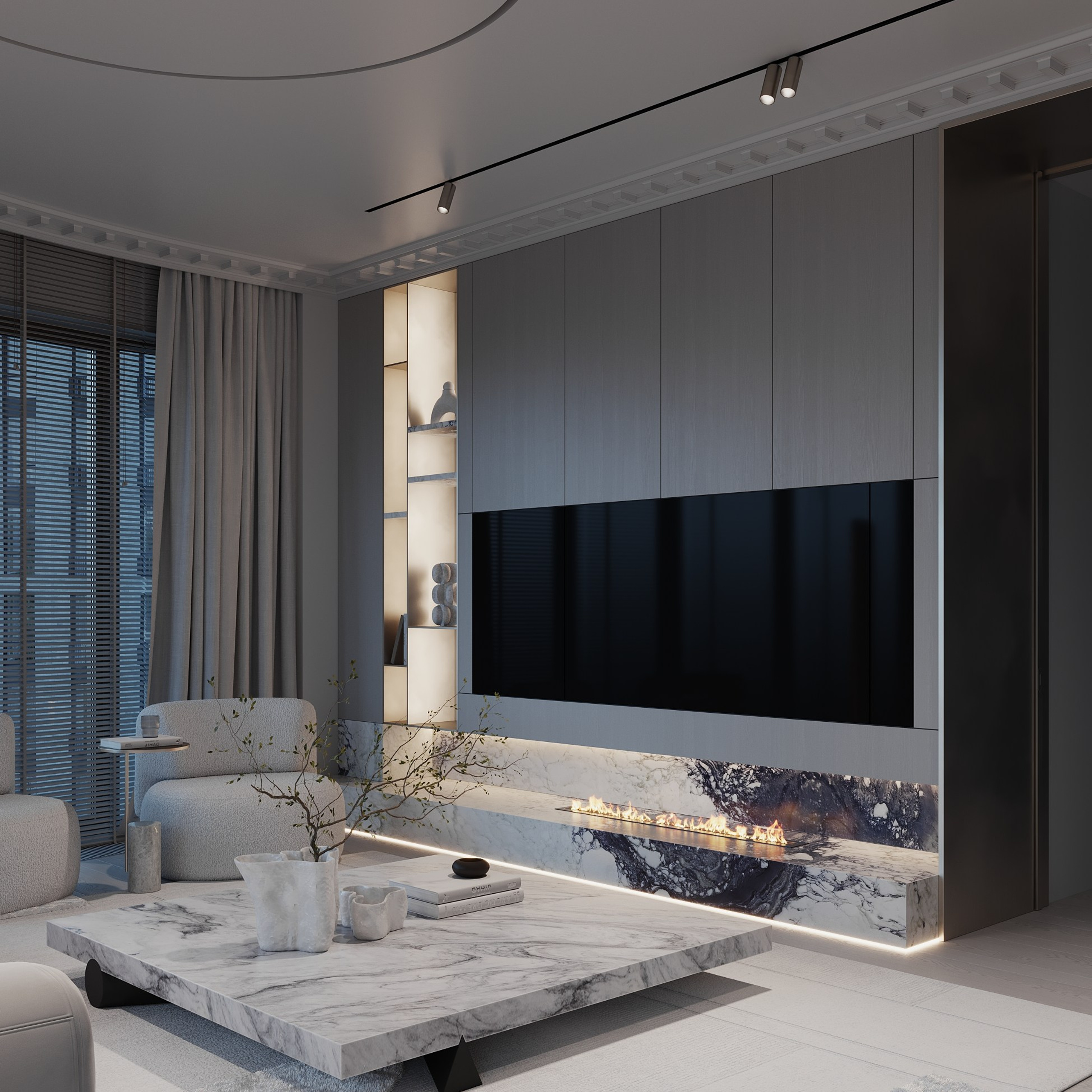 Садовые кварталы QR. Ans.render. Студия архитектурной визуализации