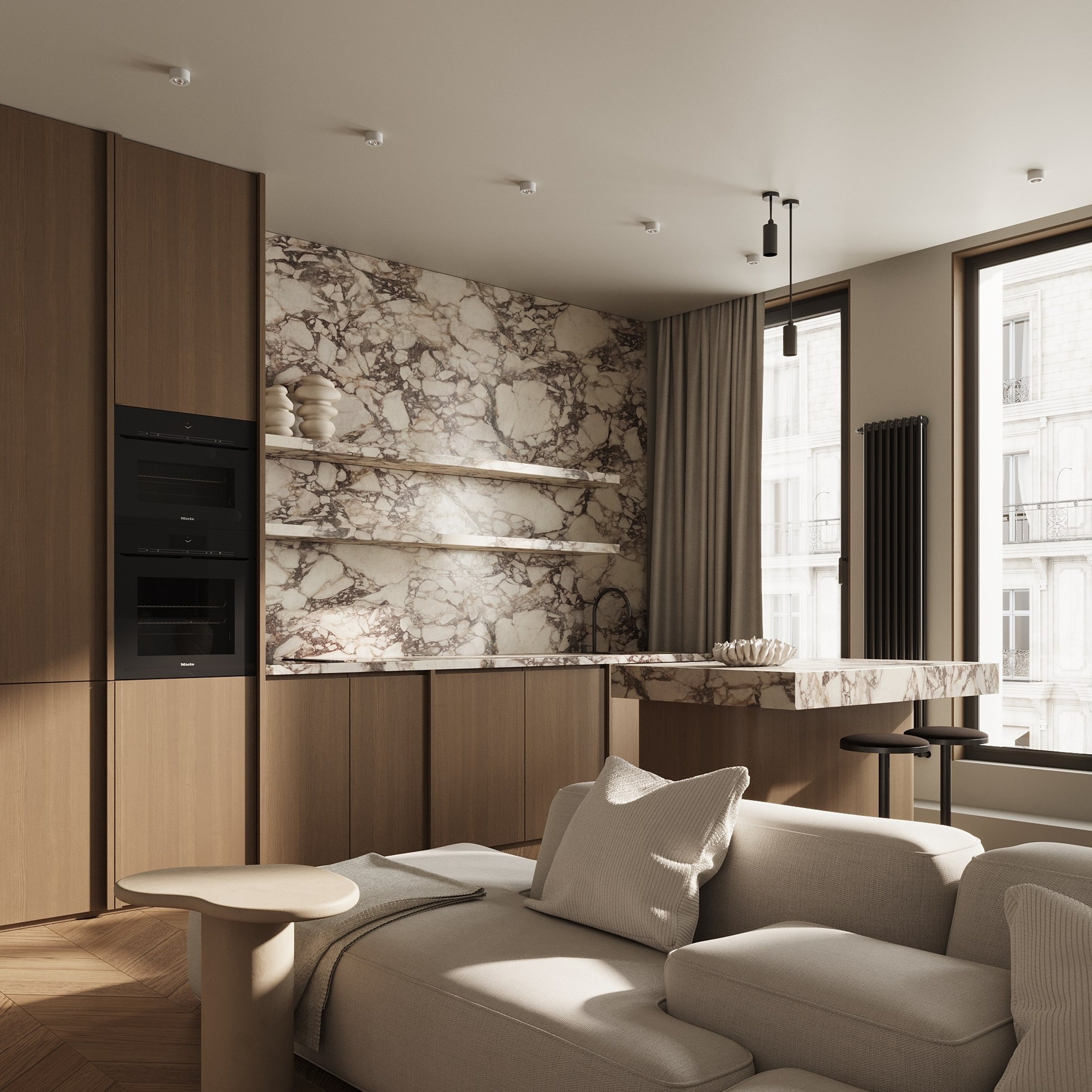 Малая Франция. Ans.render. Студия архитектурной визуализации