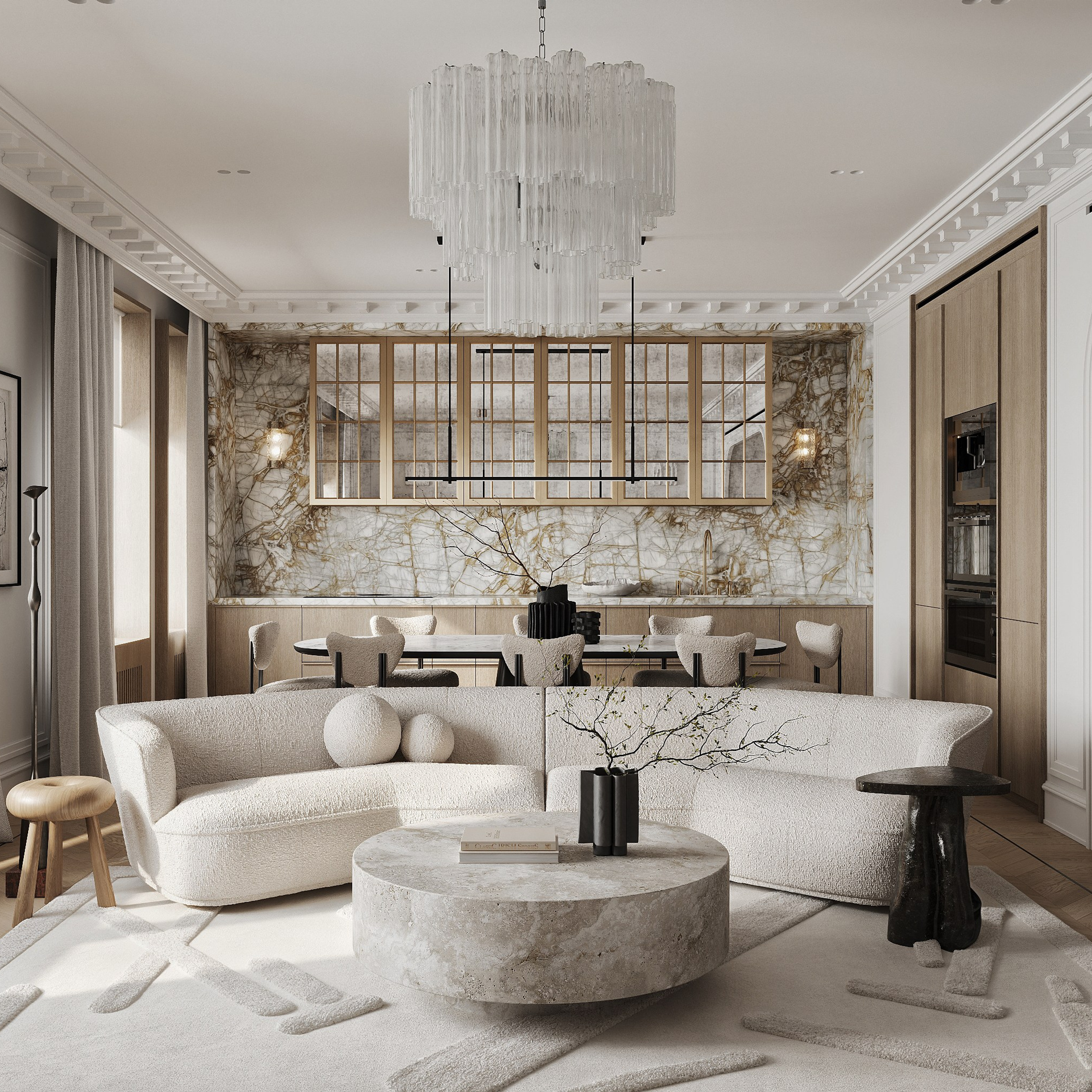 Остоженка. Ans.render. Студия архитектурной визуализации