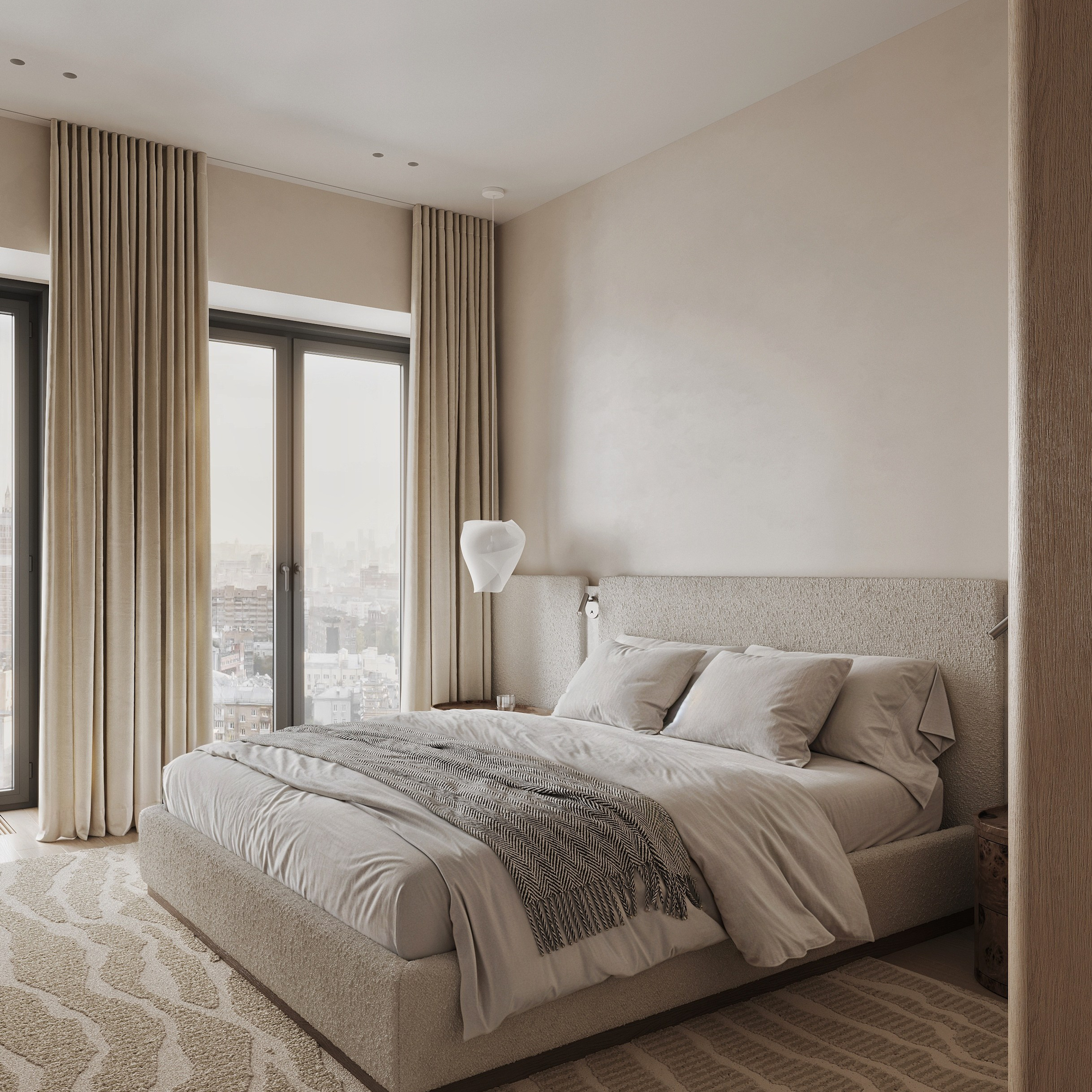 Sky View. Анс.рендер. Студия архитектурной визуализации