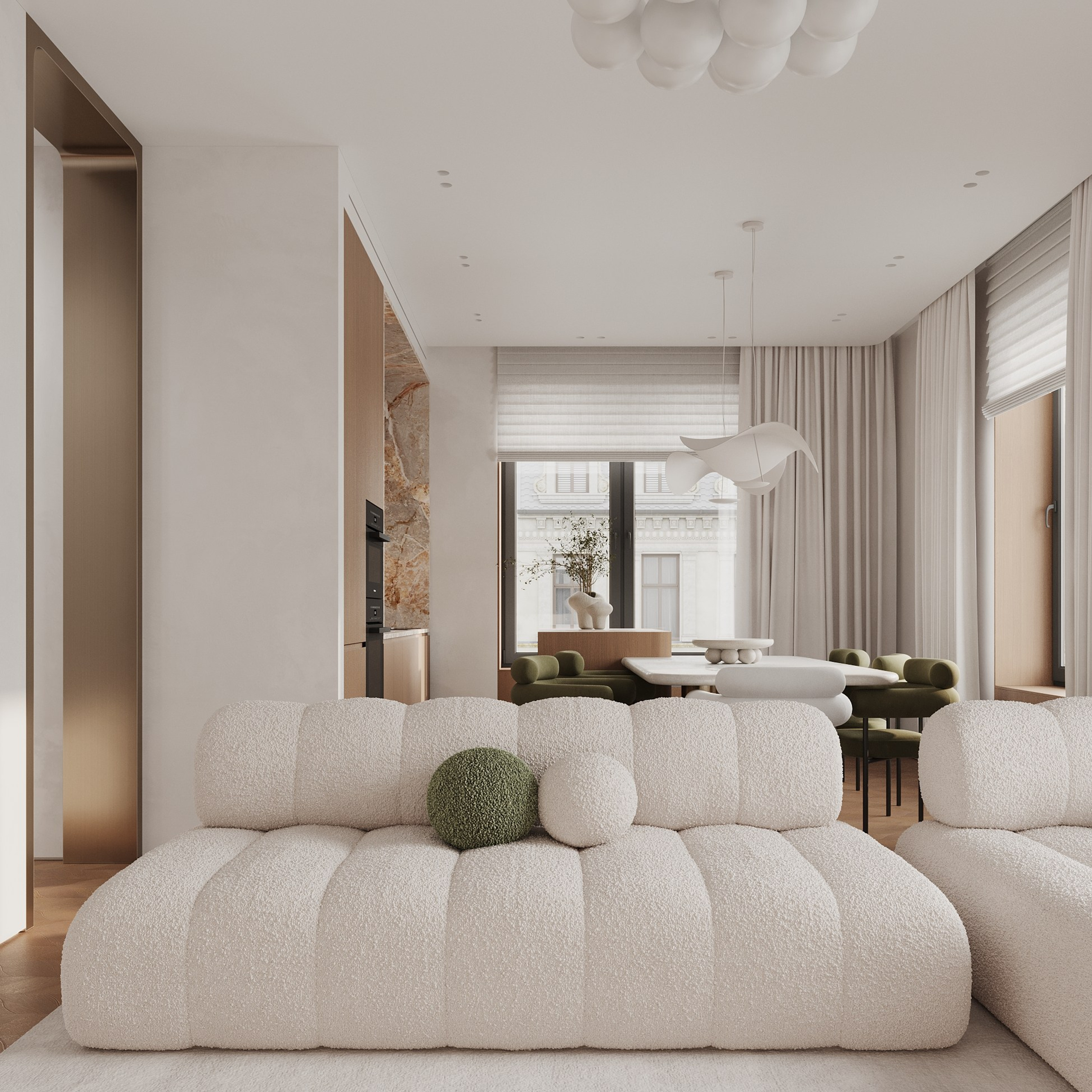 Московский СПБ. Ans.render. Студия архитектурной визуализации