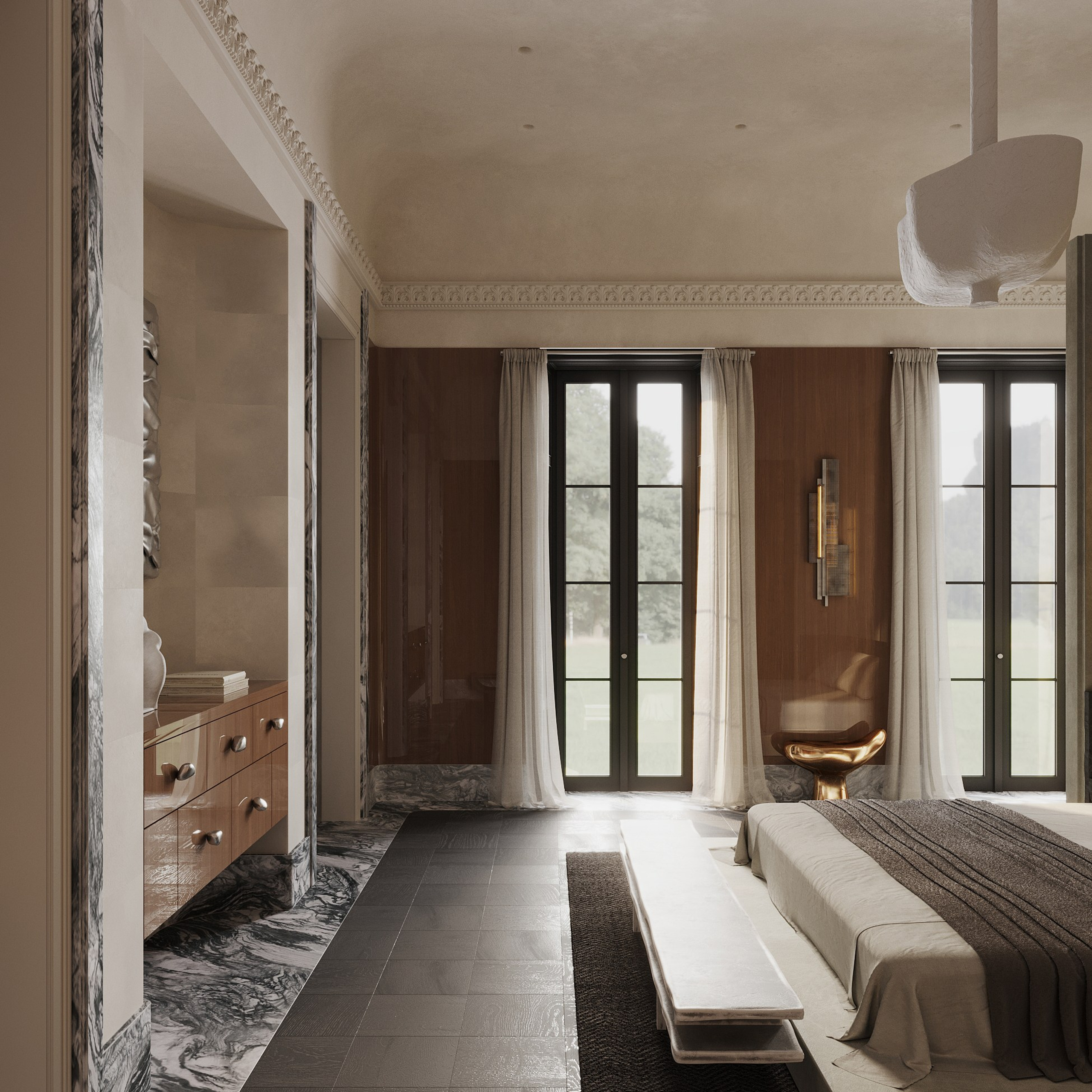 Villa Milano. Ans.render. Студия архитектурной визуализации