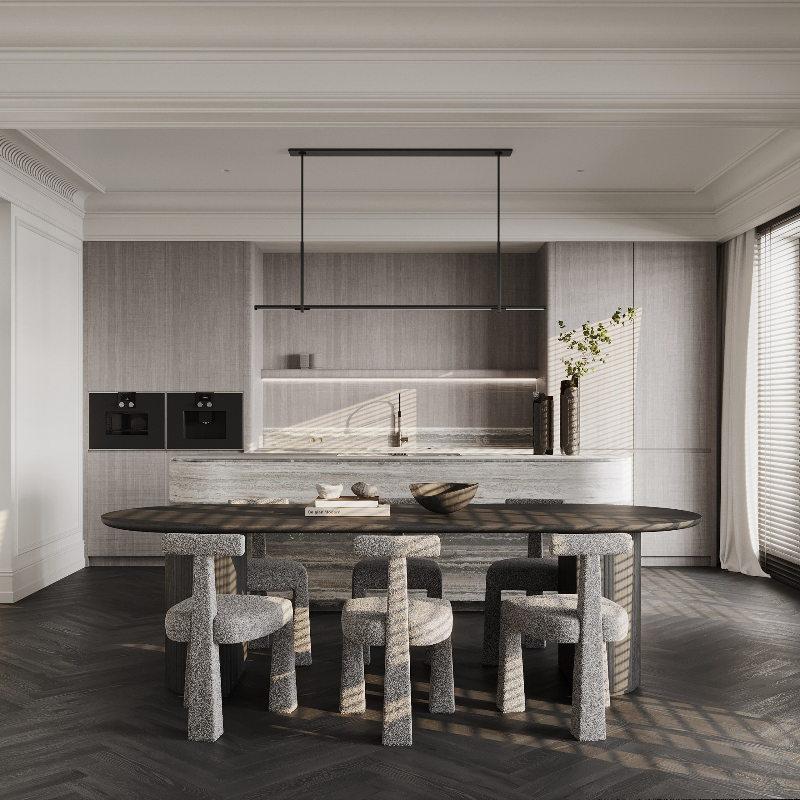 Поклонная. Ans.render. Студия архитектурной визуализации