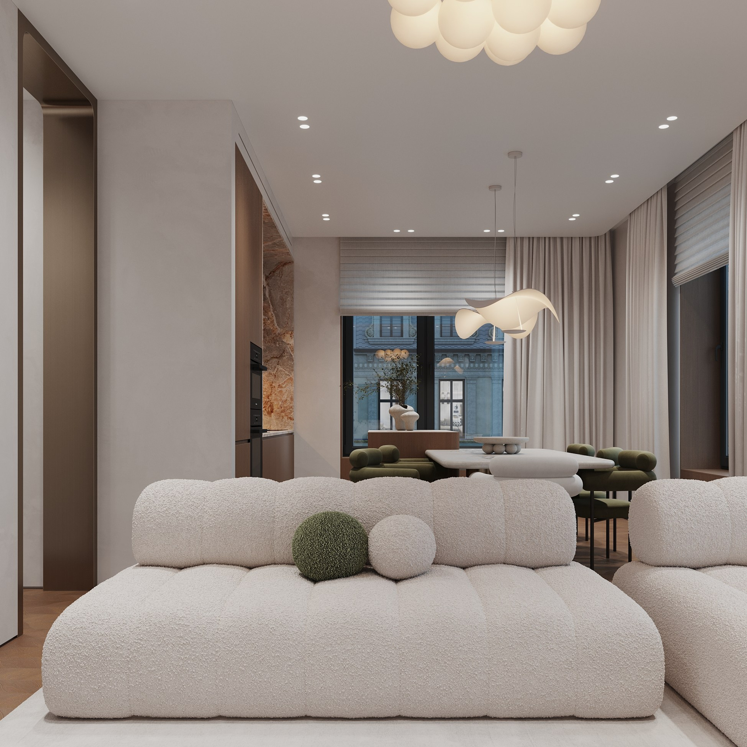 Московский СПБ. Ans.render. Студия архитектурной визуализации