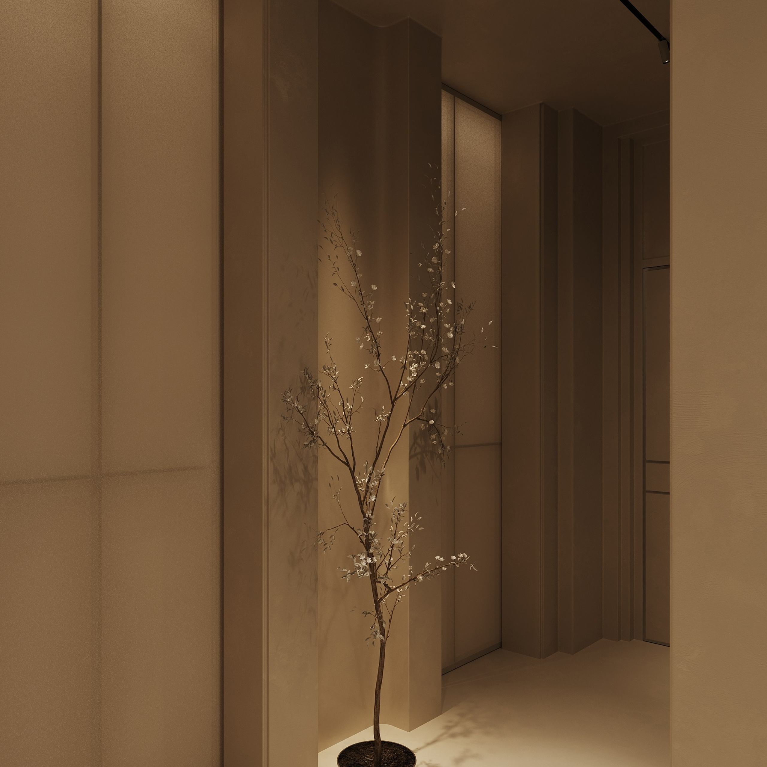 Casa Japandi. Ans.render. Студия архитектурной визуализации