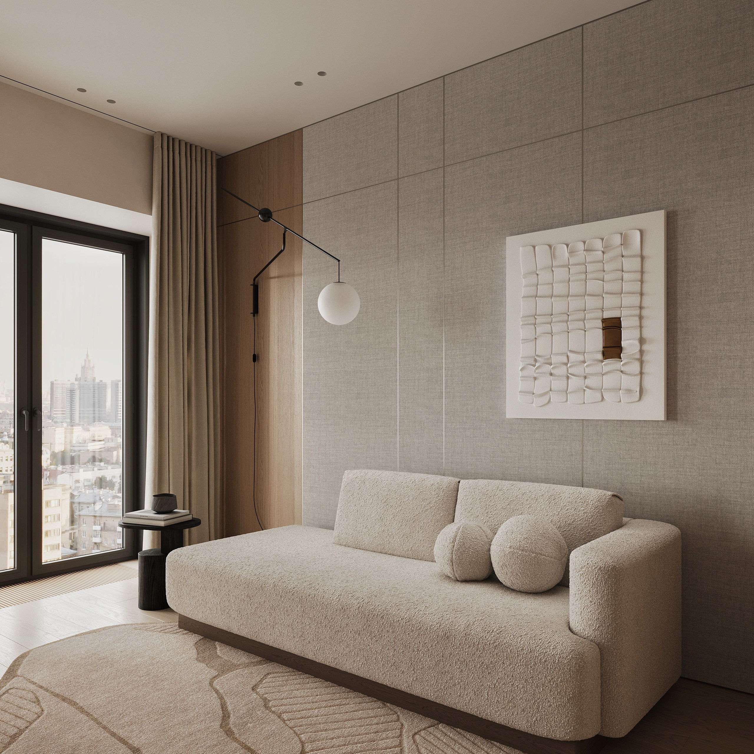 Sky View. Анс.рендер. Студия архитектурной визуализации