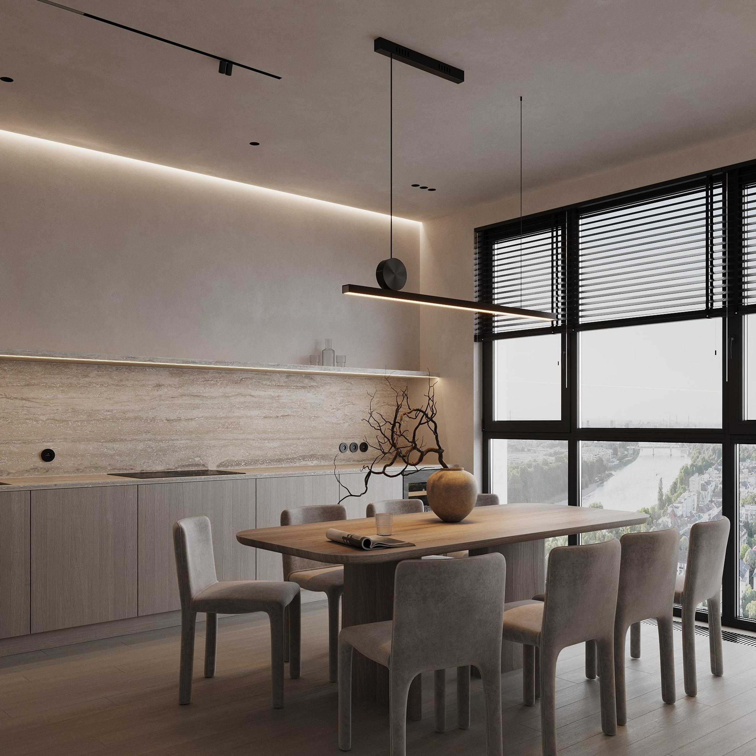 River Sky. Ans.render. Студия архитектурной визуализации