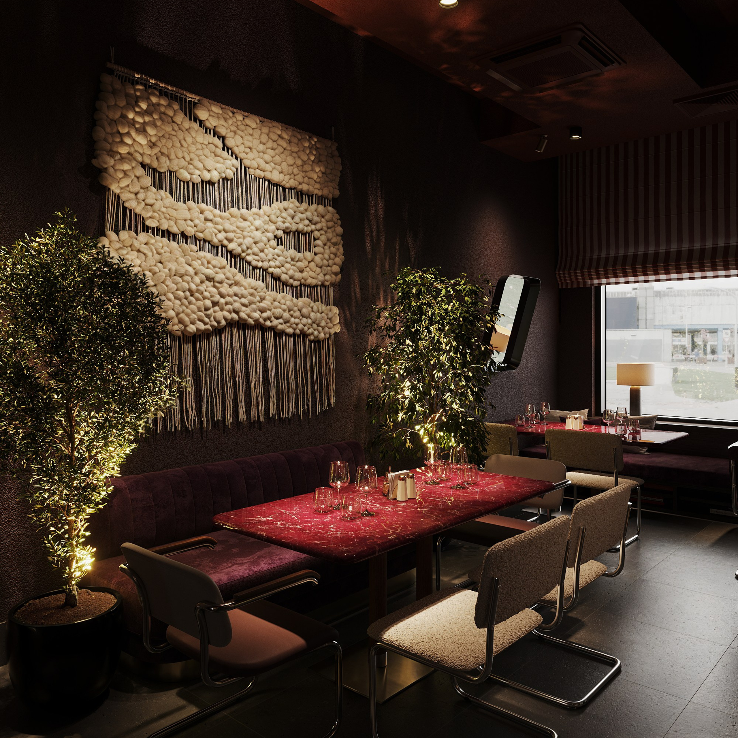 Ресторан Качуко. Ans.render. Студия архитектурной визуализации