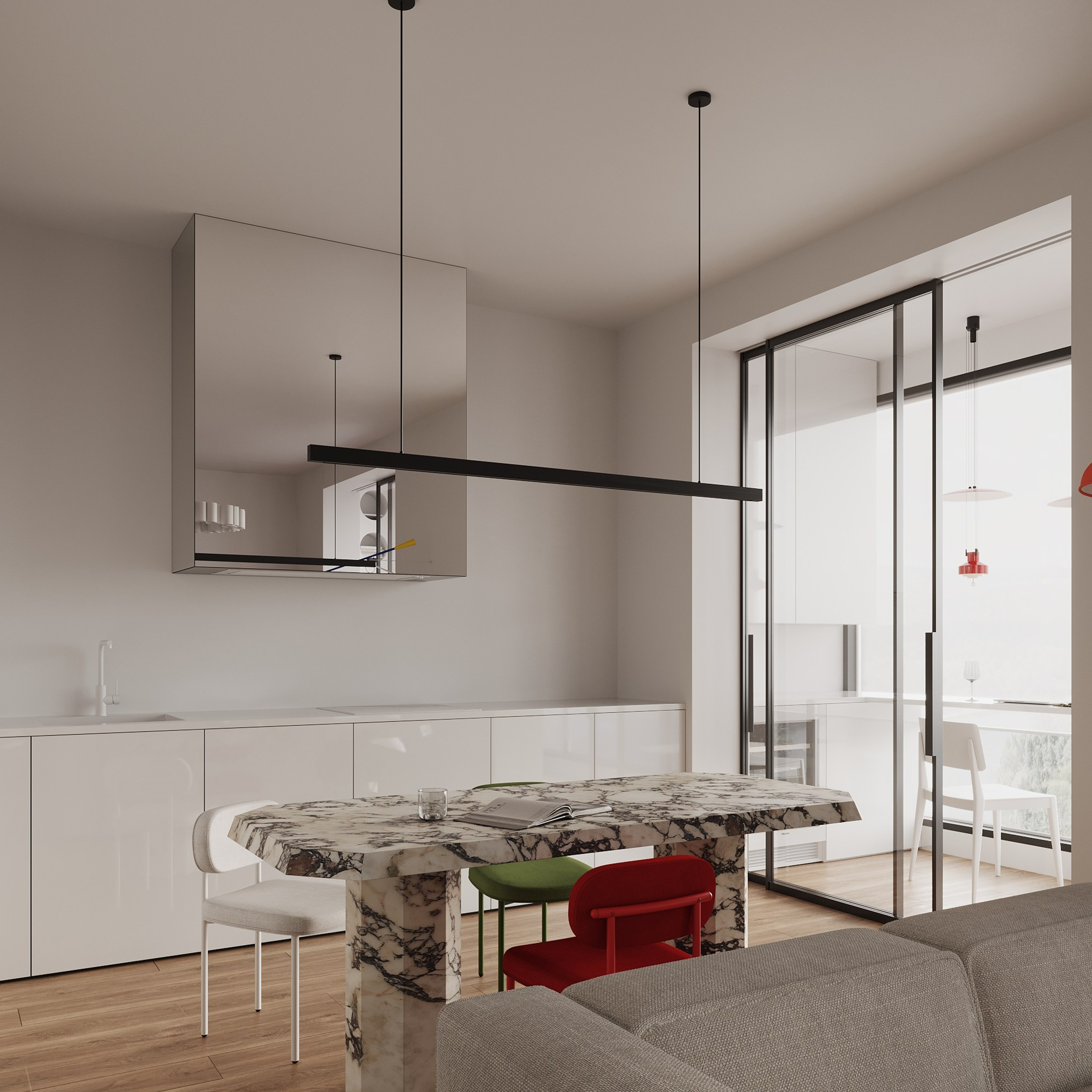 River Sky. Ans.render. Студия архитектурной визуализации