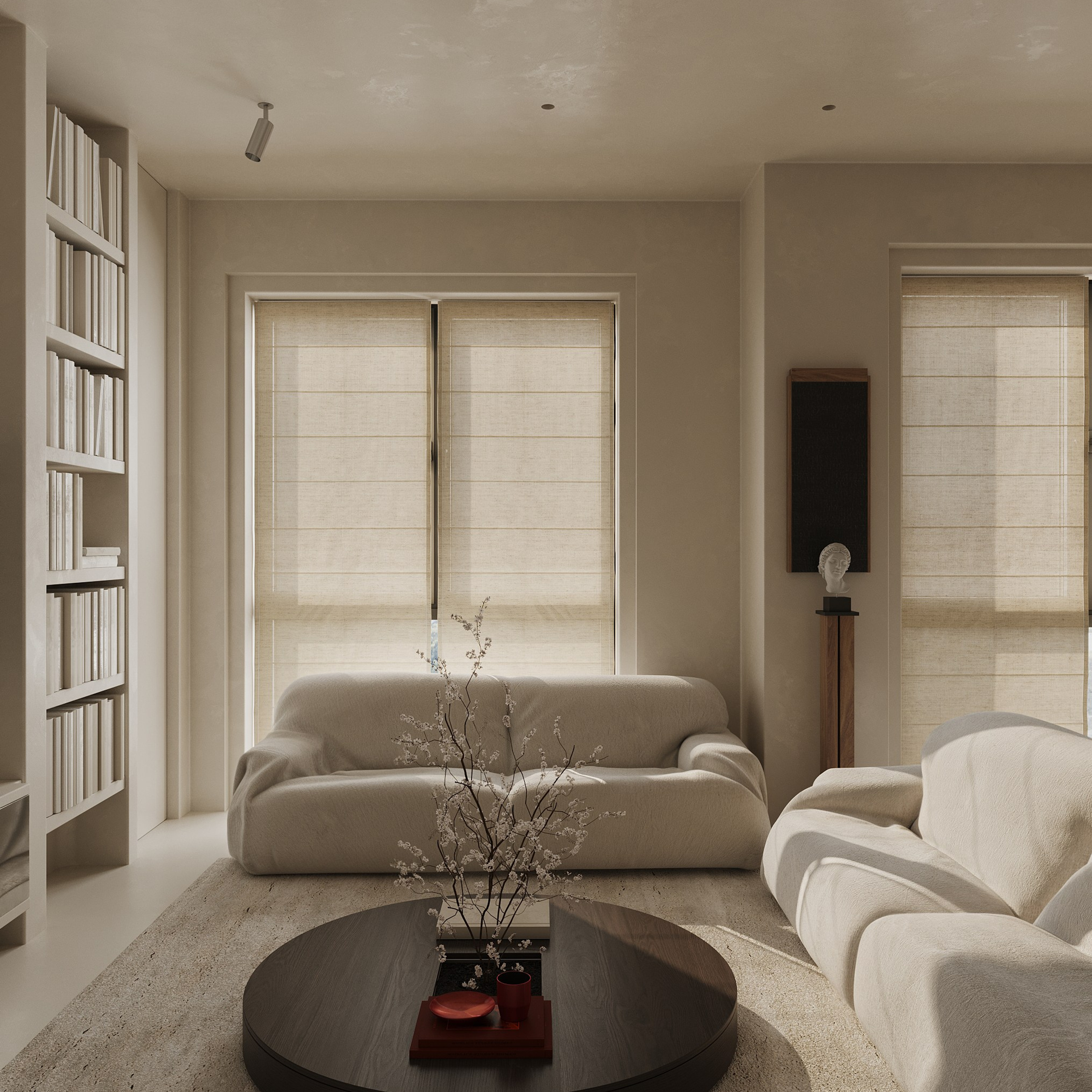 Casa Japandi. Ans.render. Студия архитектурной визуализации