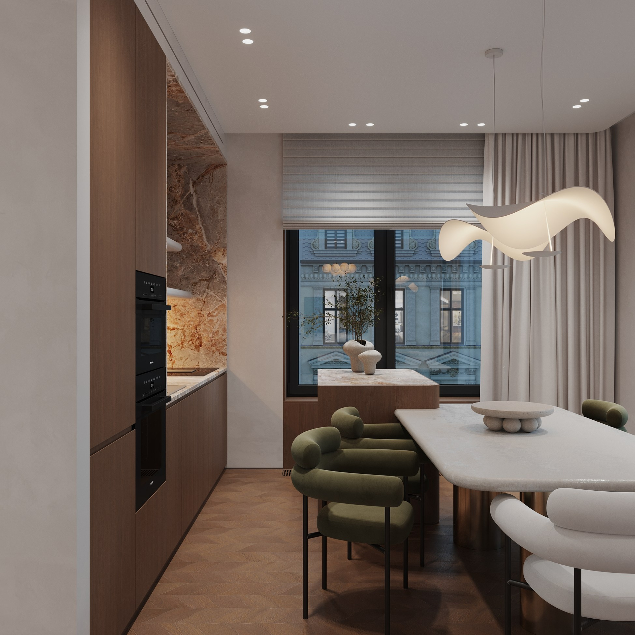 Московский СПБ. Ans.render. Студия архитектурной визуализации