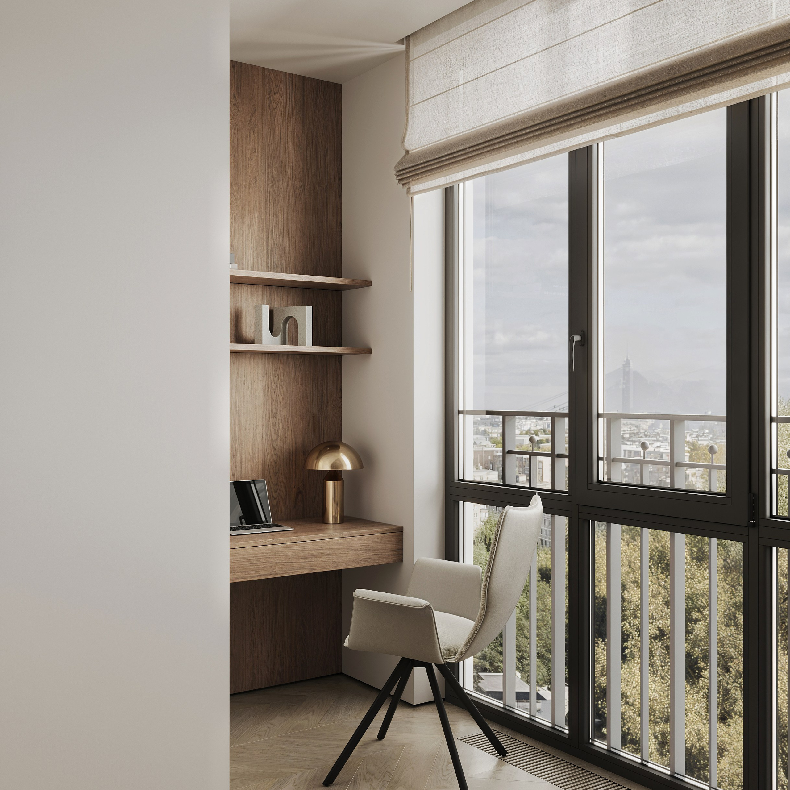 Большая семерка. Ans.render. Architectural visualisation studio