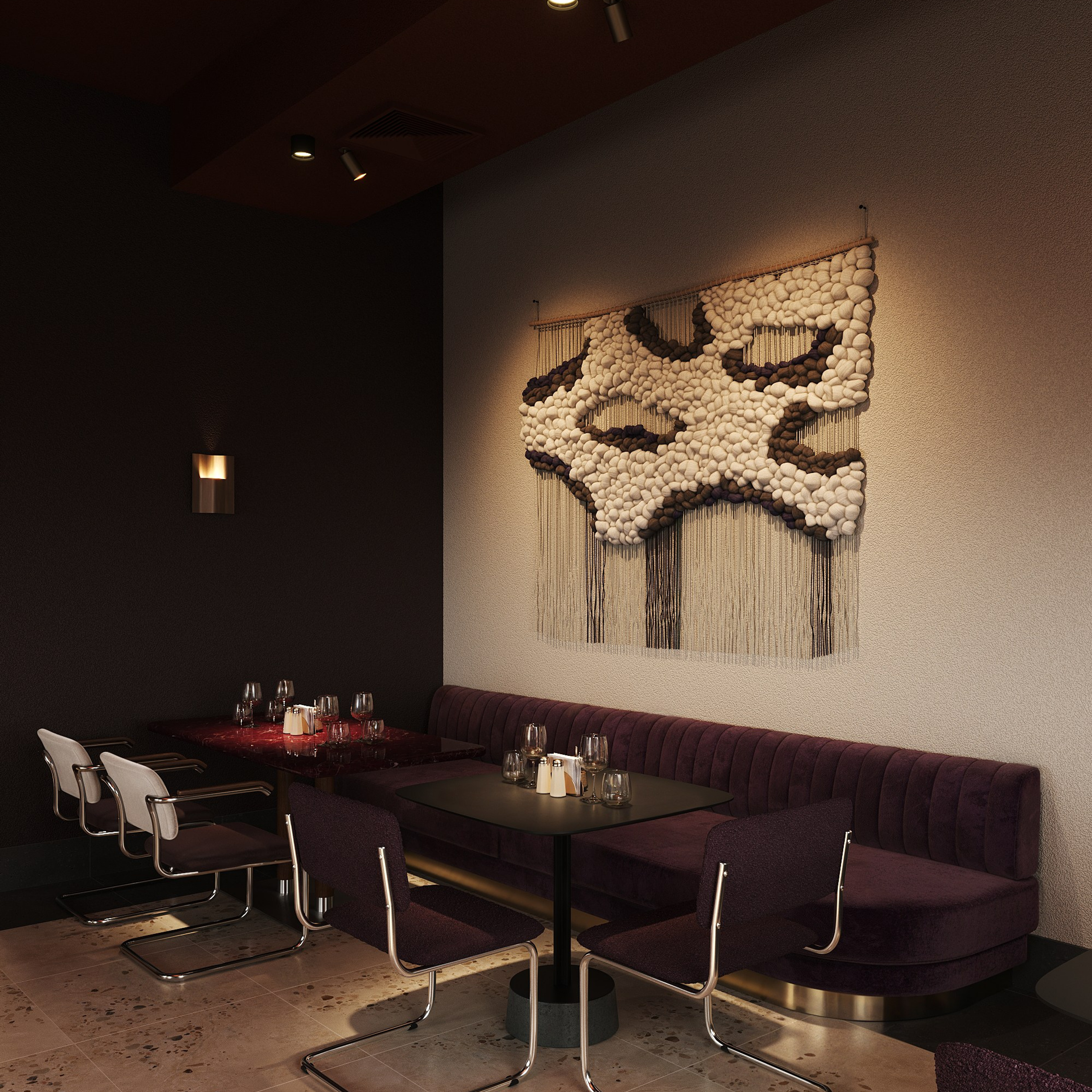 Ресторан Качуко. Ans.render. Студия архитектурной визуализации