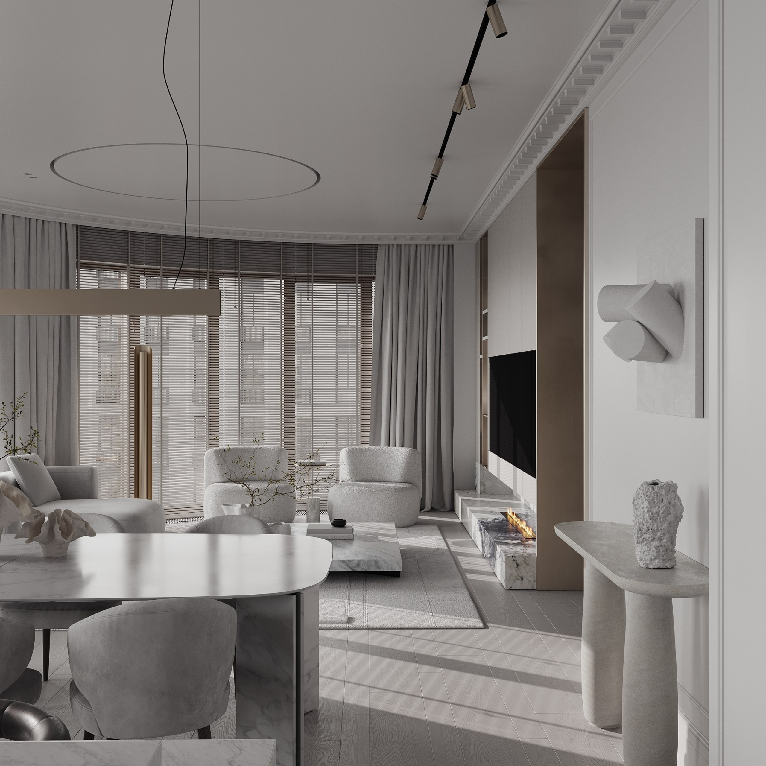 Садовые кварталы QR. Ans.render. Студия архитектурной визуализации