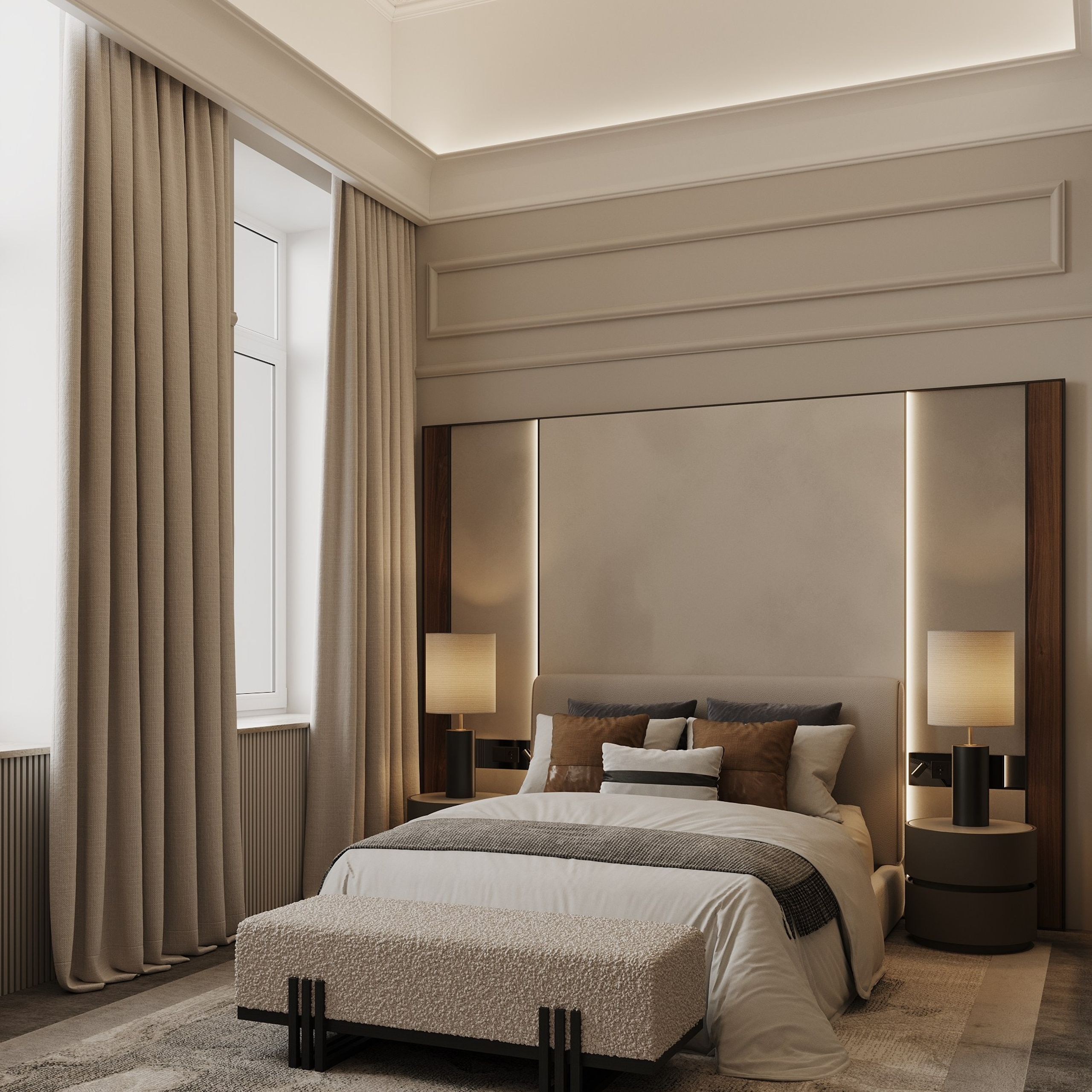 Отель Пекин. Ans.render. Студия архитектурной визуализации