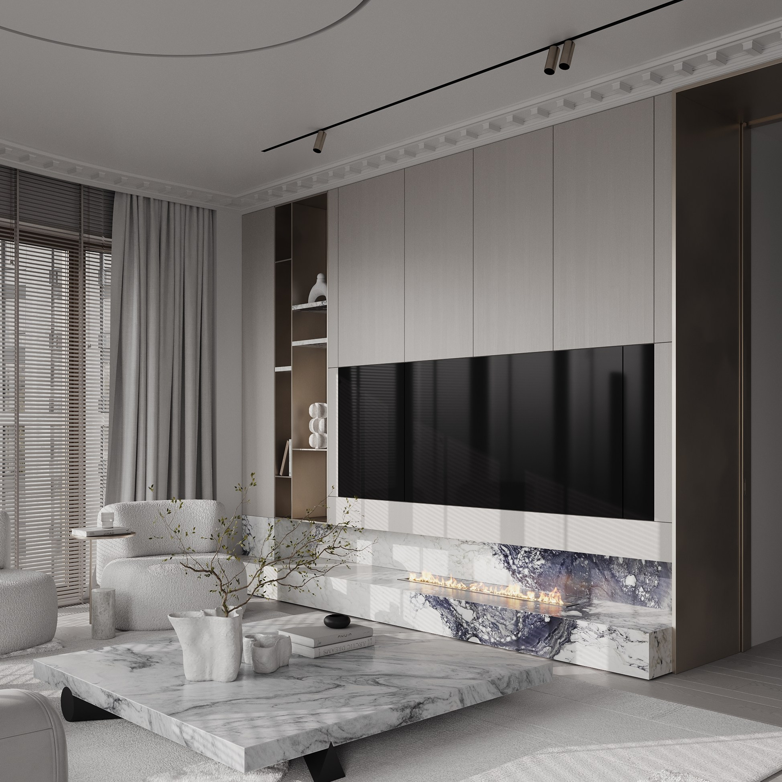 Садовые кварталы QR. Ans.render. Студия архитектурной визуализации