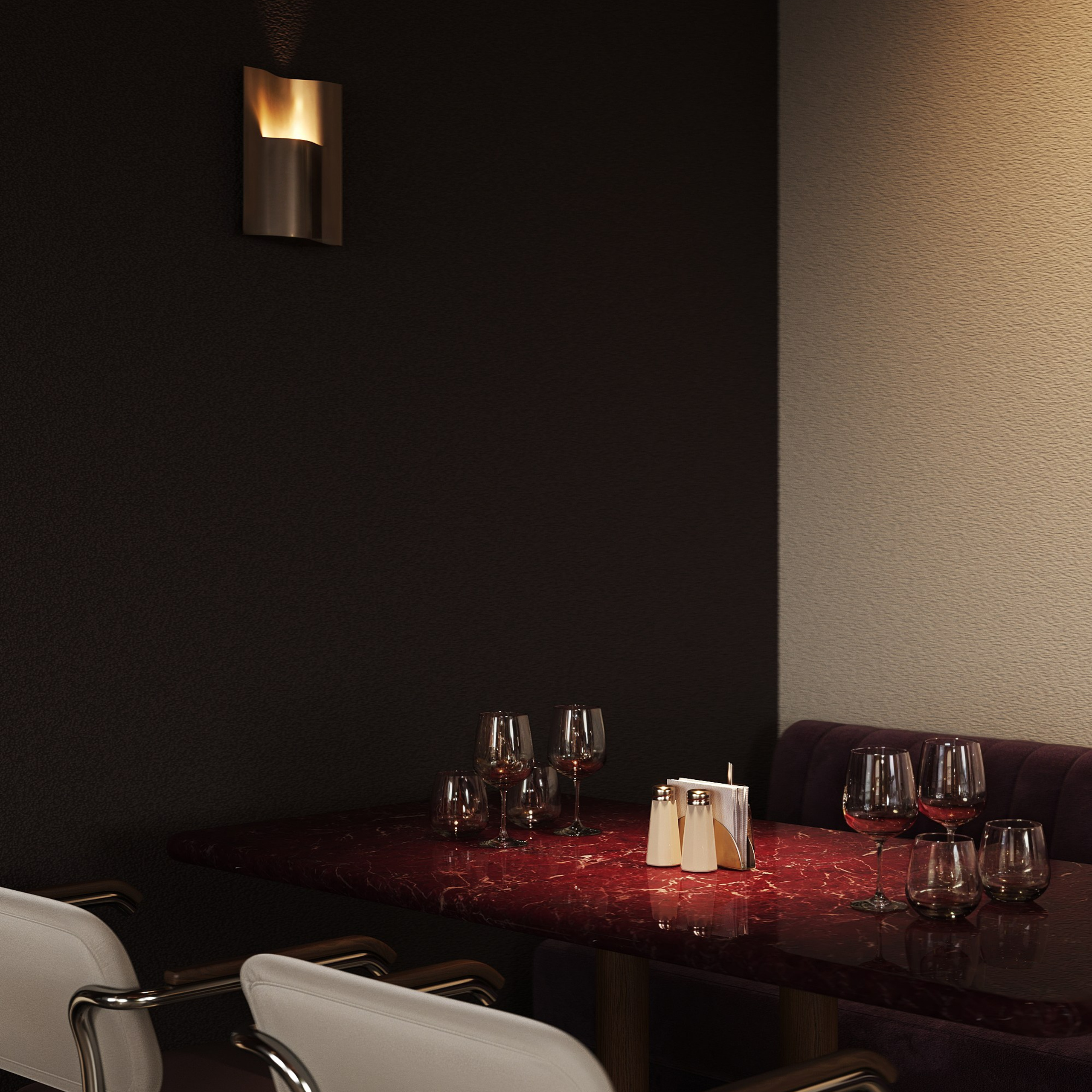 Ресторан Качуко. Ans.render. Студия архитектурной визуализации