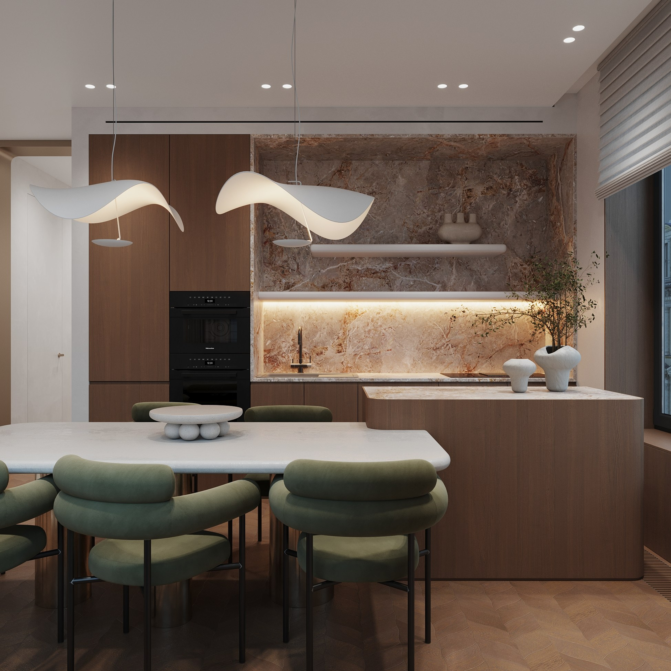 Московский СПБ. Ans.render. Студия архитектурной визуализации