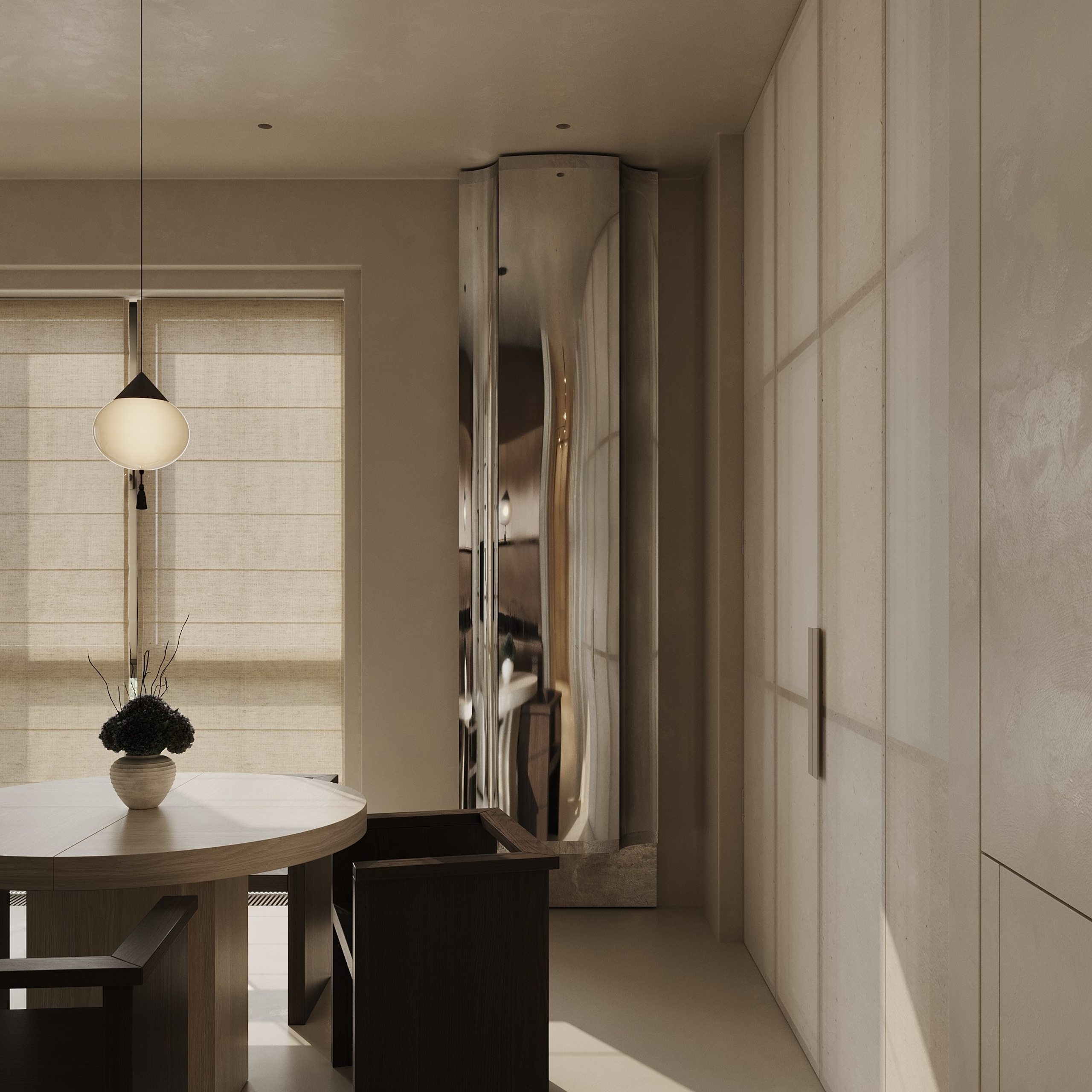 Casa Japandi. Ans.render. Студия архитектурной визуализации