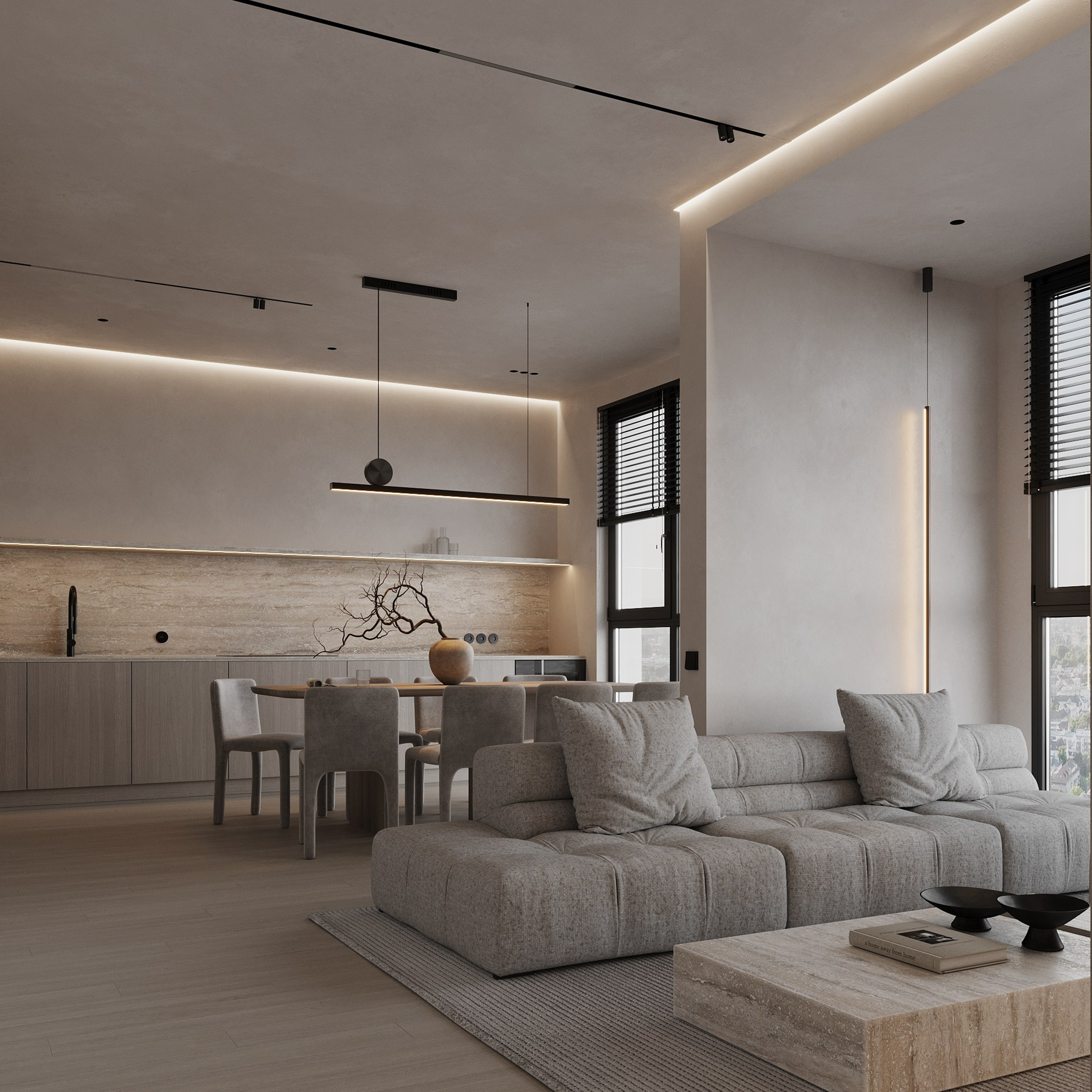 River Sky. Ans.render. Студия архитектурной визуализации