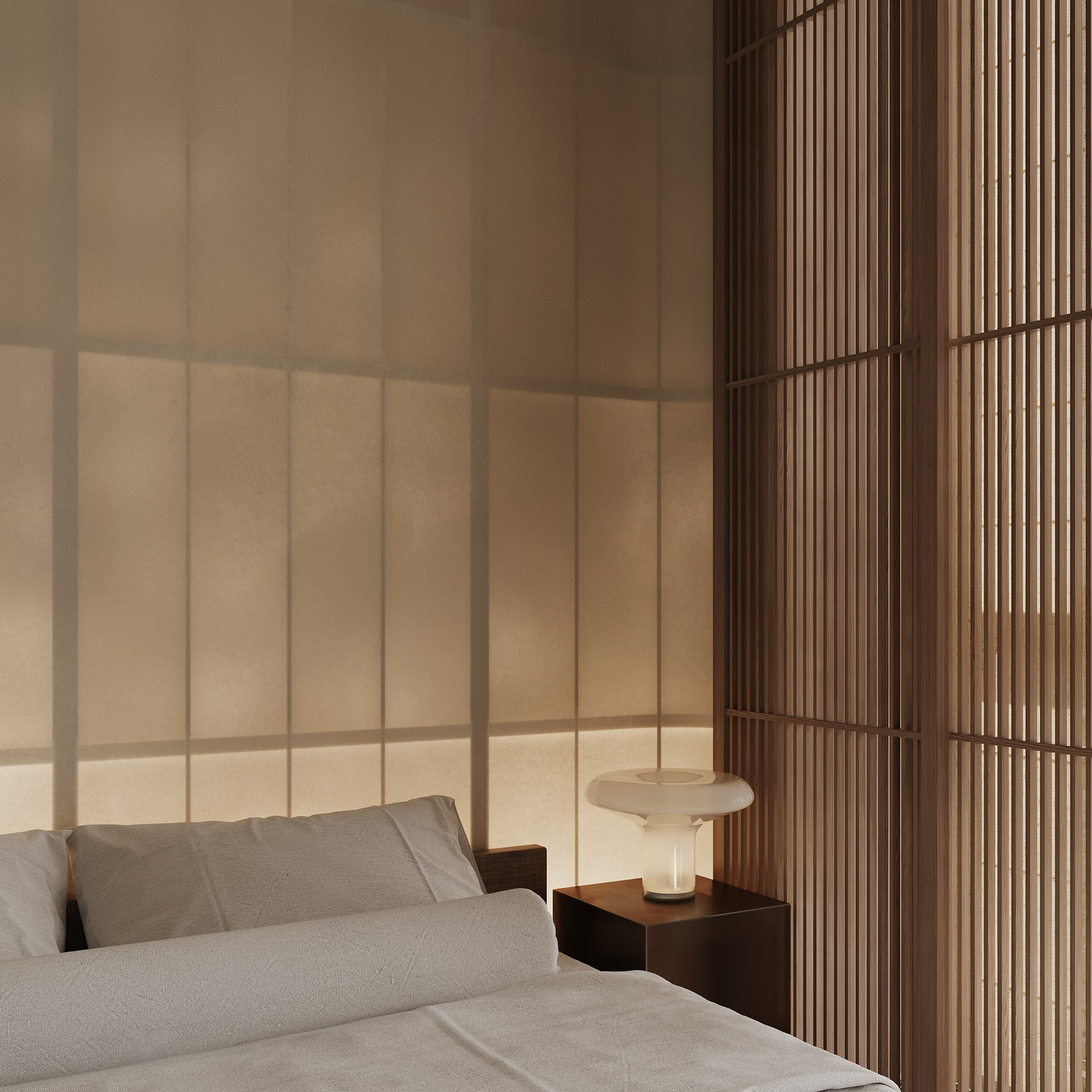 Casa Japandi. Ans.render. Студия архитектурной визуализации