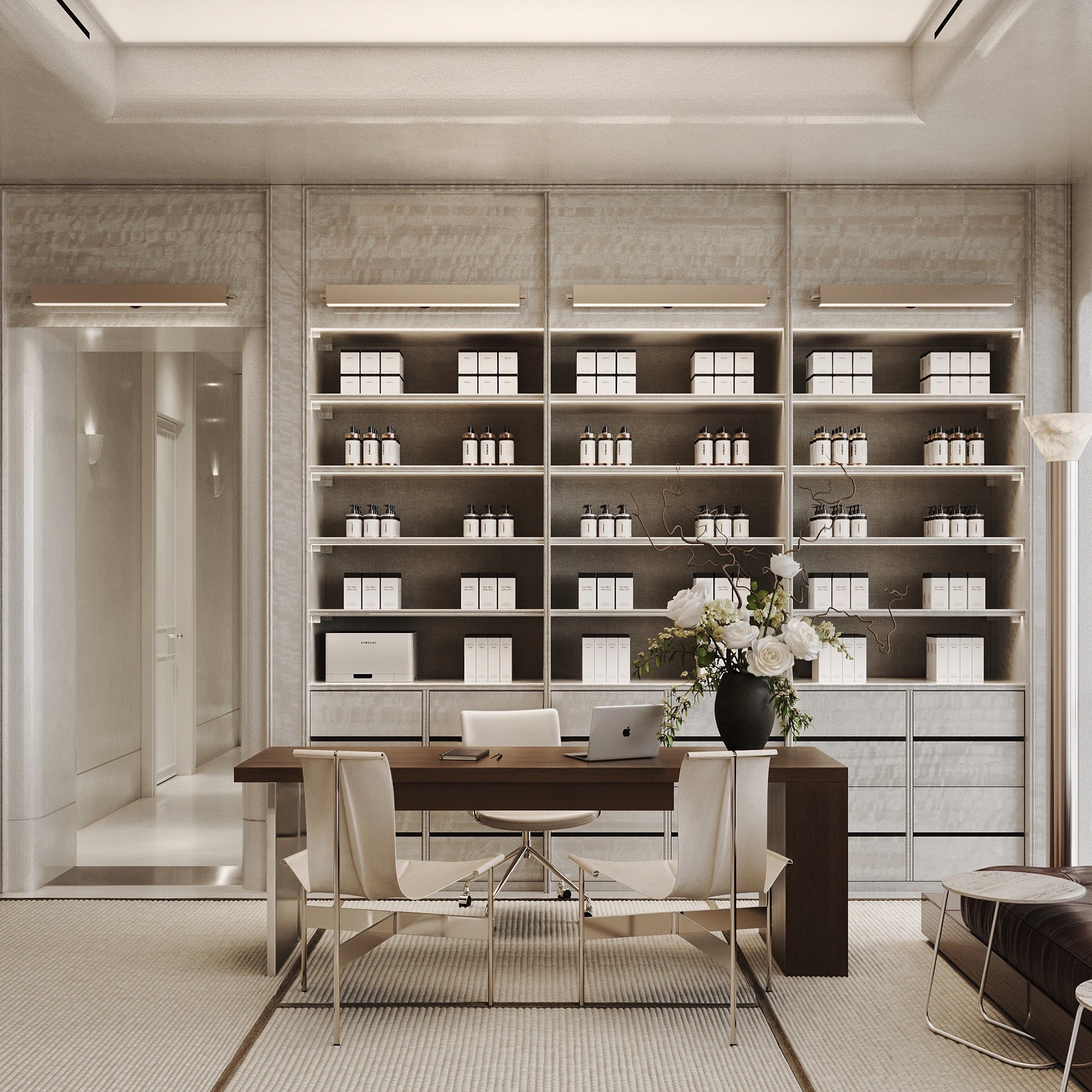 ONNA Aesthetic clinic. Анс.рендер. Студия архитектурной визуализации