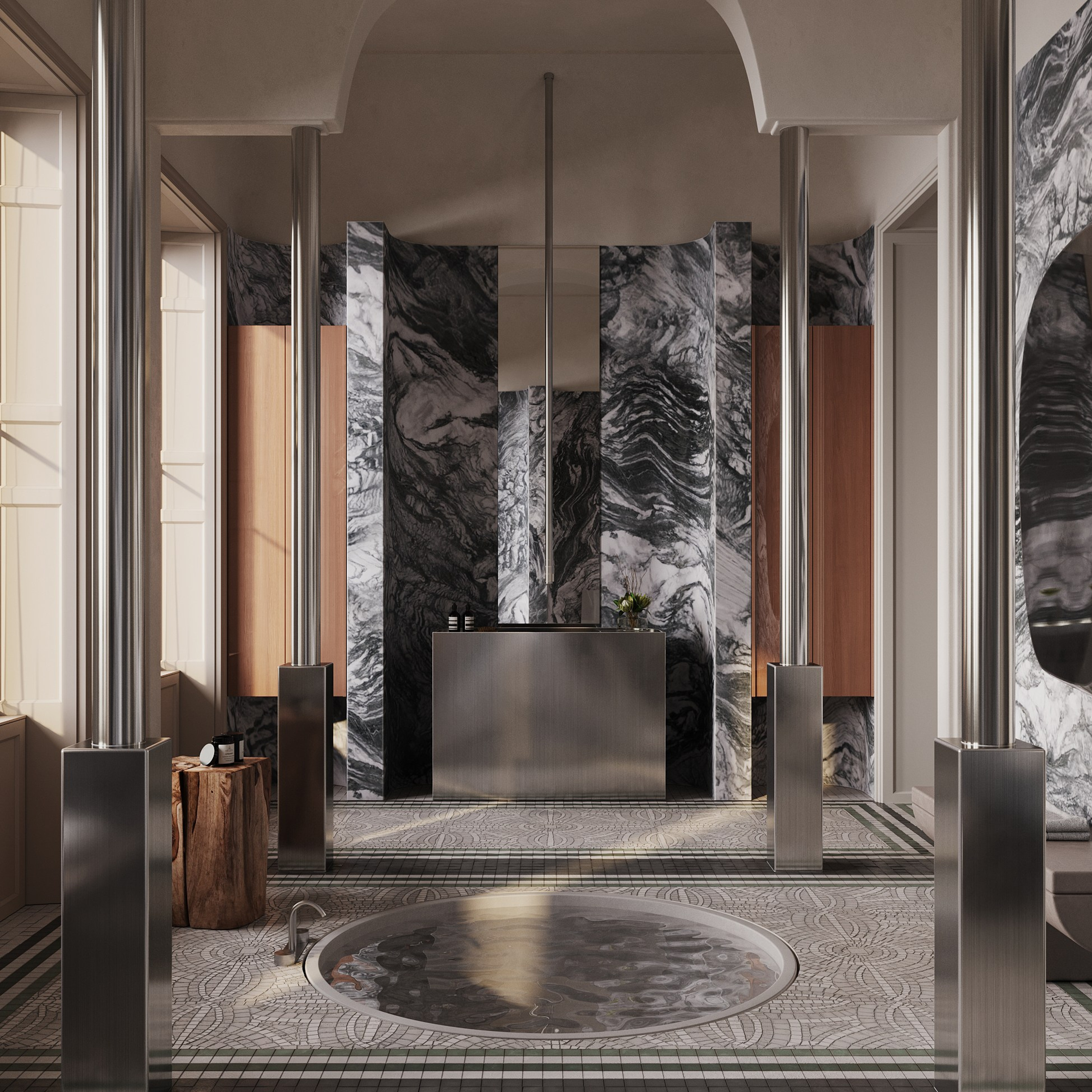 Villa Milano. Ans.render. Студия архитектурной визуализации