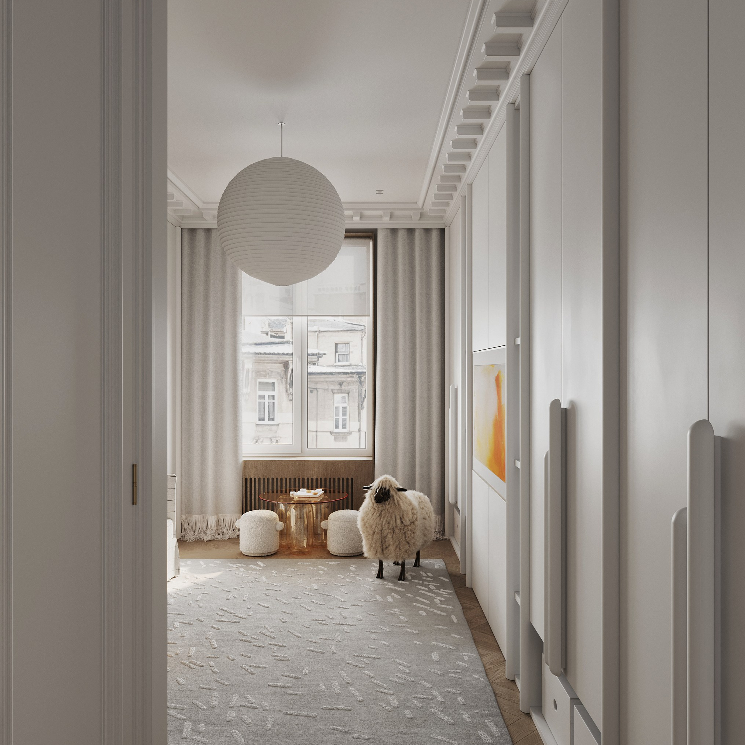 Остоженка. Ans.render. Студия архитектурной визуализации